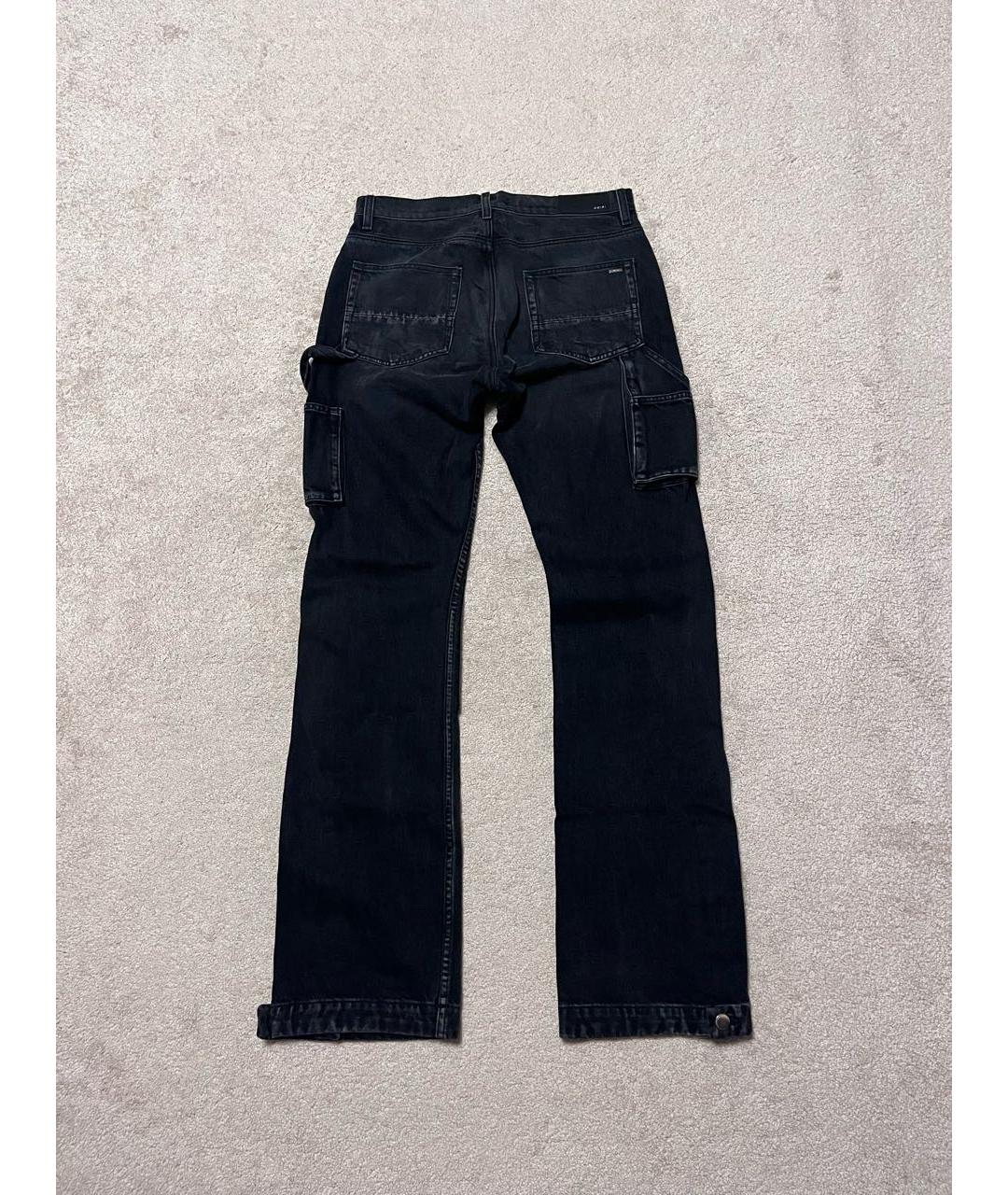 AMIRI Серые хлопковые джинсы, фото 9