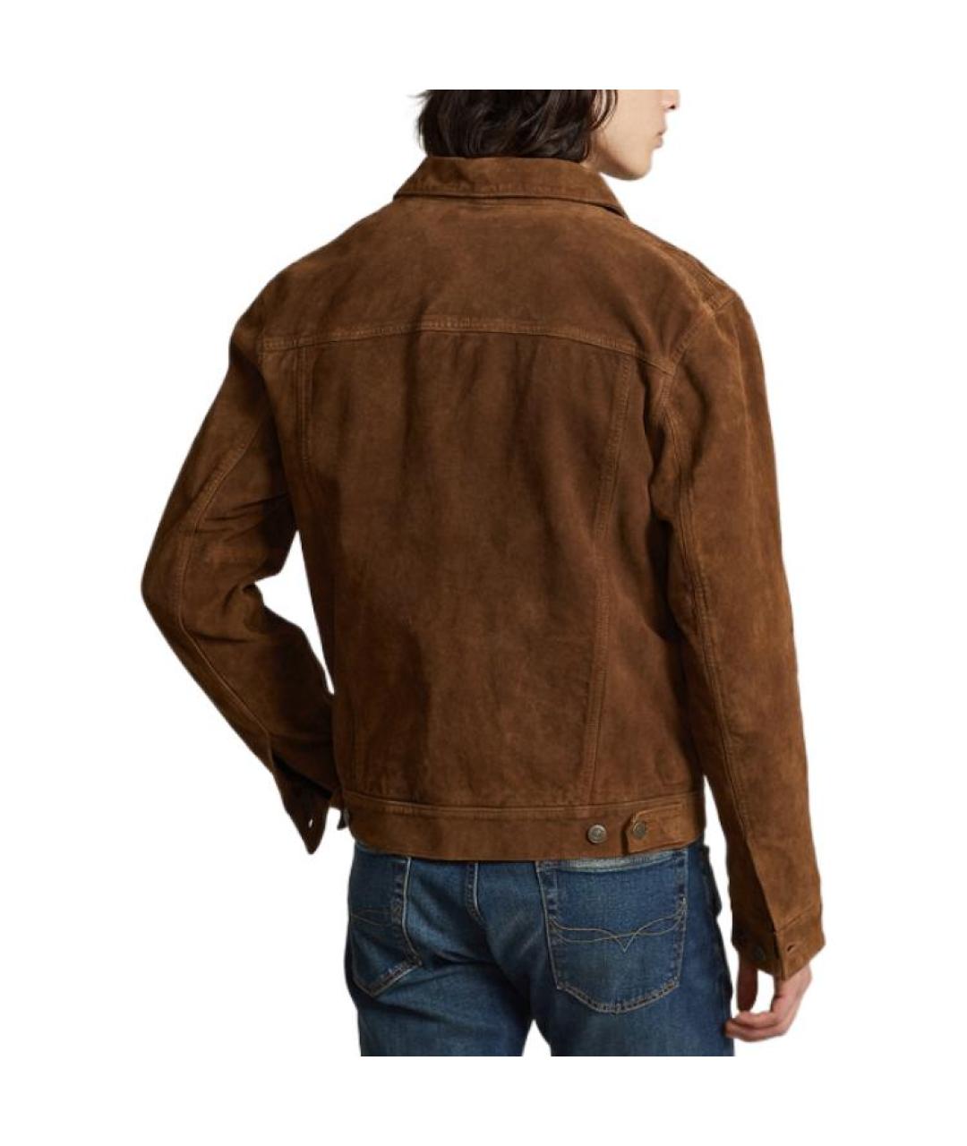 POLO RALPH LAUREN Коричневая куртка, фото 4