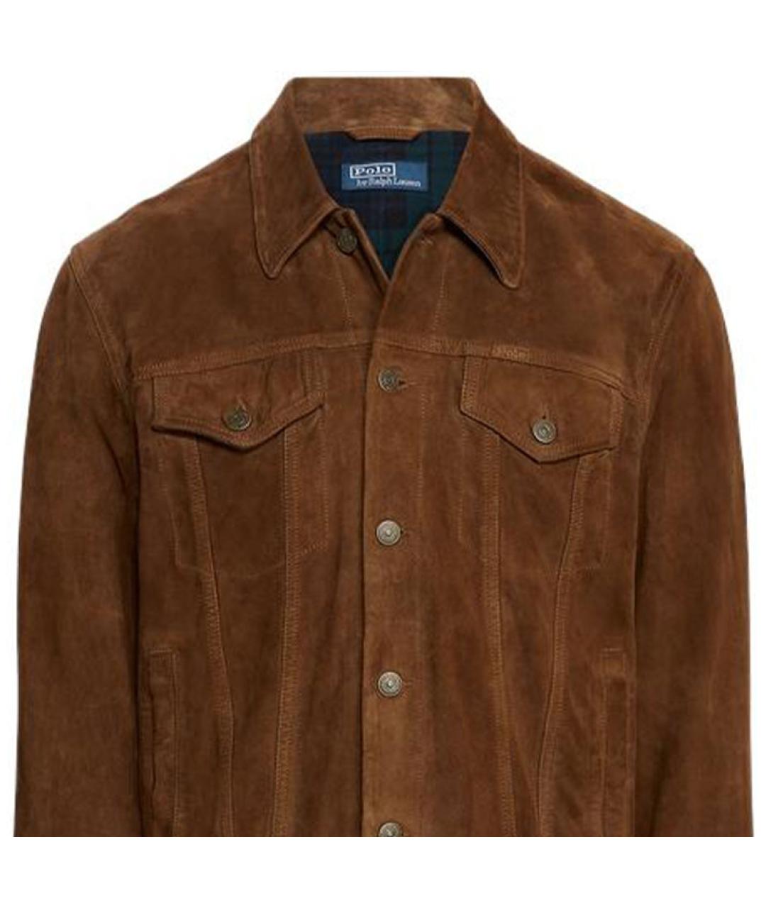 POLO RALPH LAUREN Коричневая куртка, фото 5