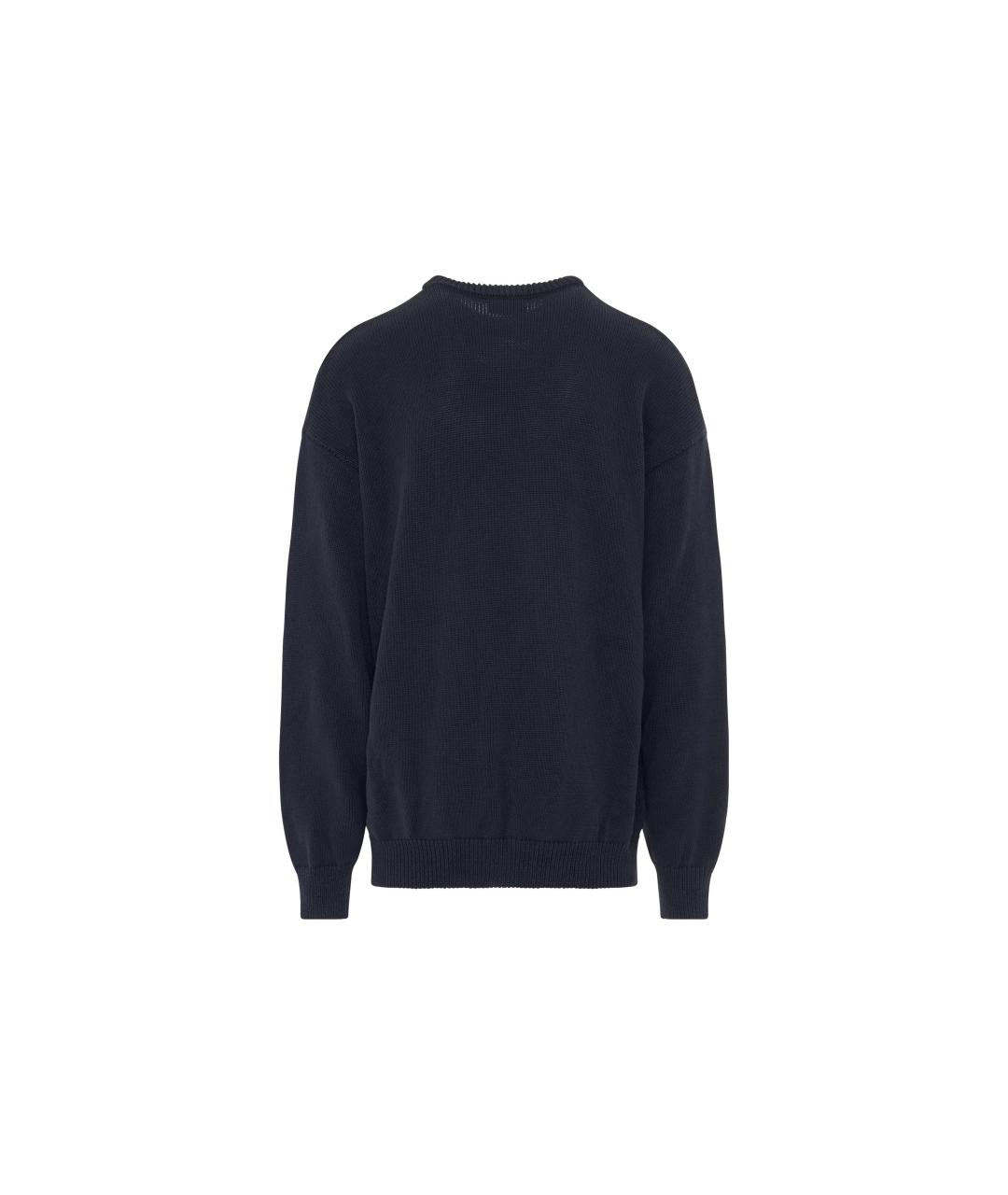 BALENCIAGA Синий джемпер / свитер, фото 2