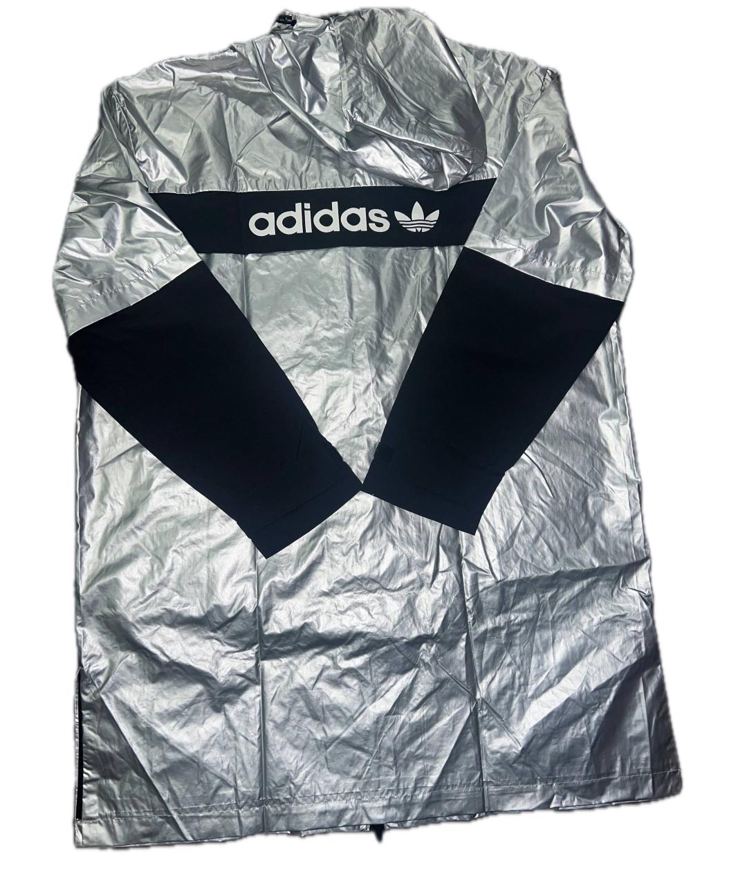 ADIDAS Серебрянный тренч / плащ, фото 9