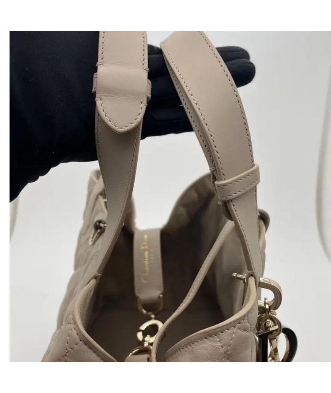 CHRISTIAN DIOR Кожаная сумка тоут, фото 5