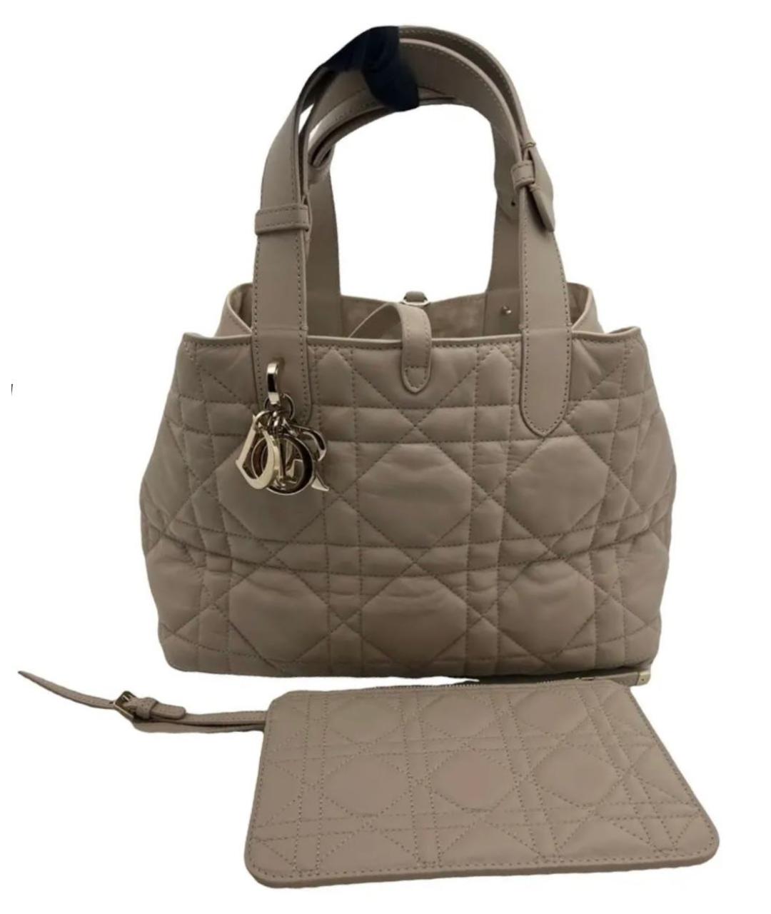 CHRISTIAN DIOR Кожаная сумка тоут, фото 1