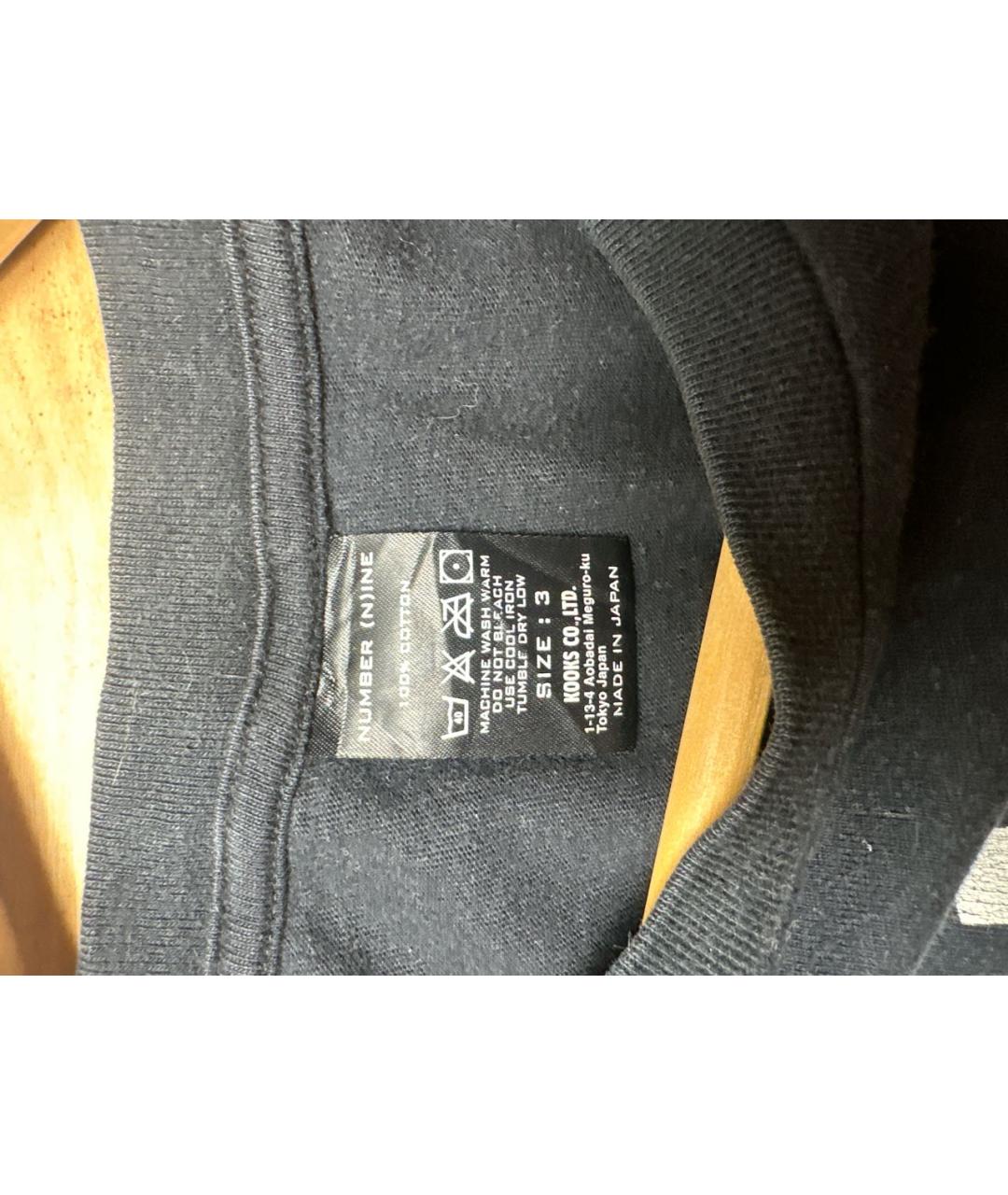 TAKAHIROMIYASHITA THE SOLOIST Черная хлопковая футболка, фото 2