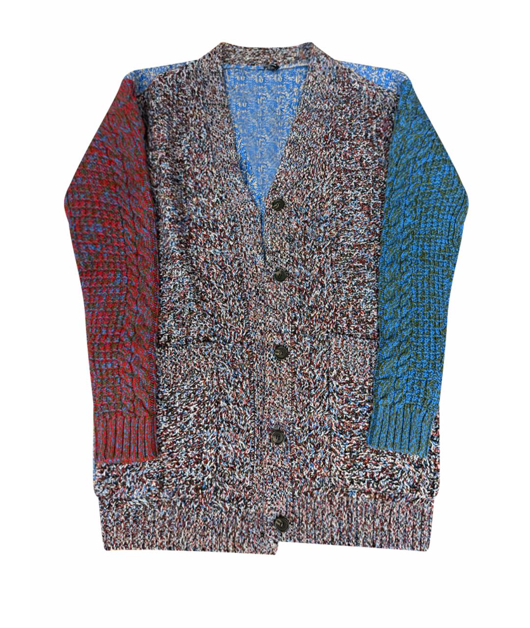 JIL SANDER Мульти шерстяной кардиган, фото 1