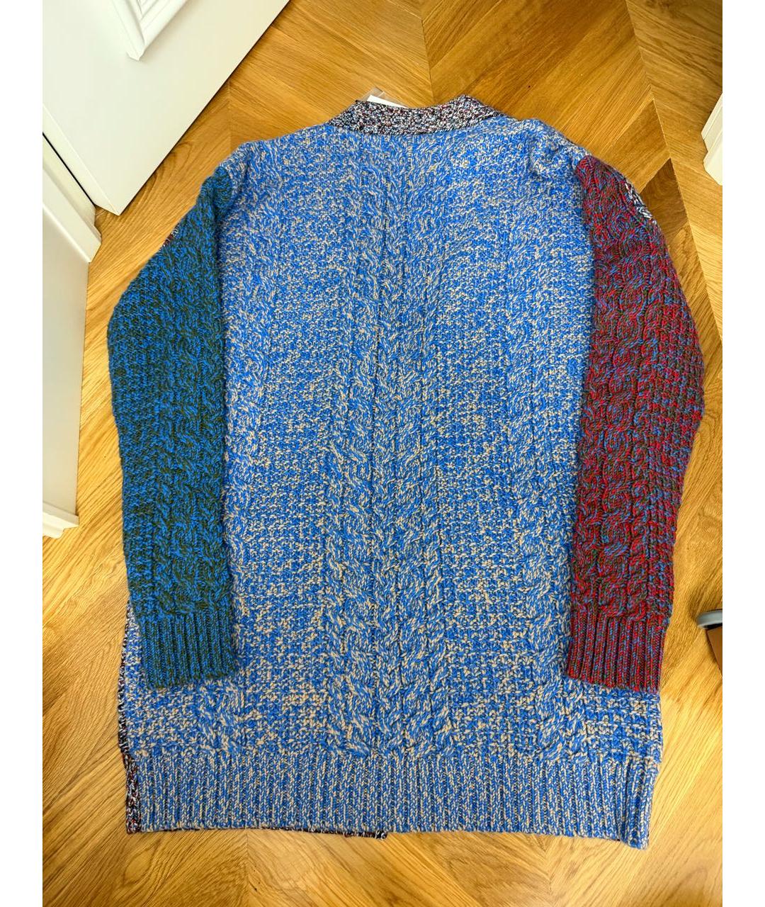 JIL SANDER Мульти шерстяной кардиган, фото 4