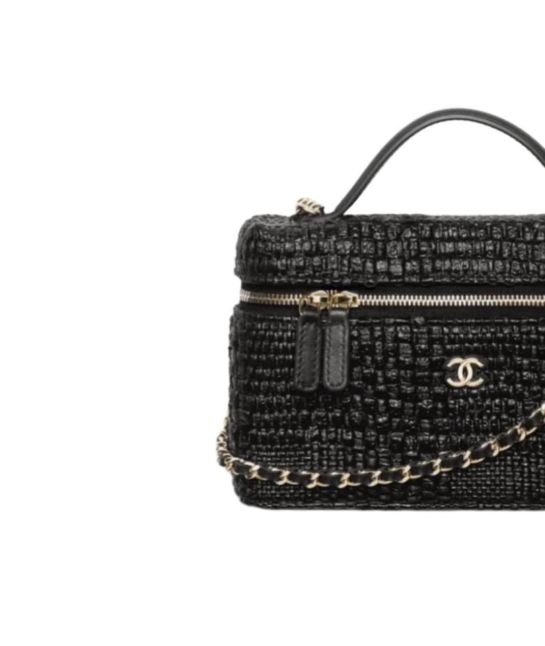 CHANEL Черная сумка через плечо, фото 2