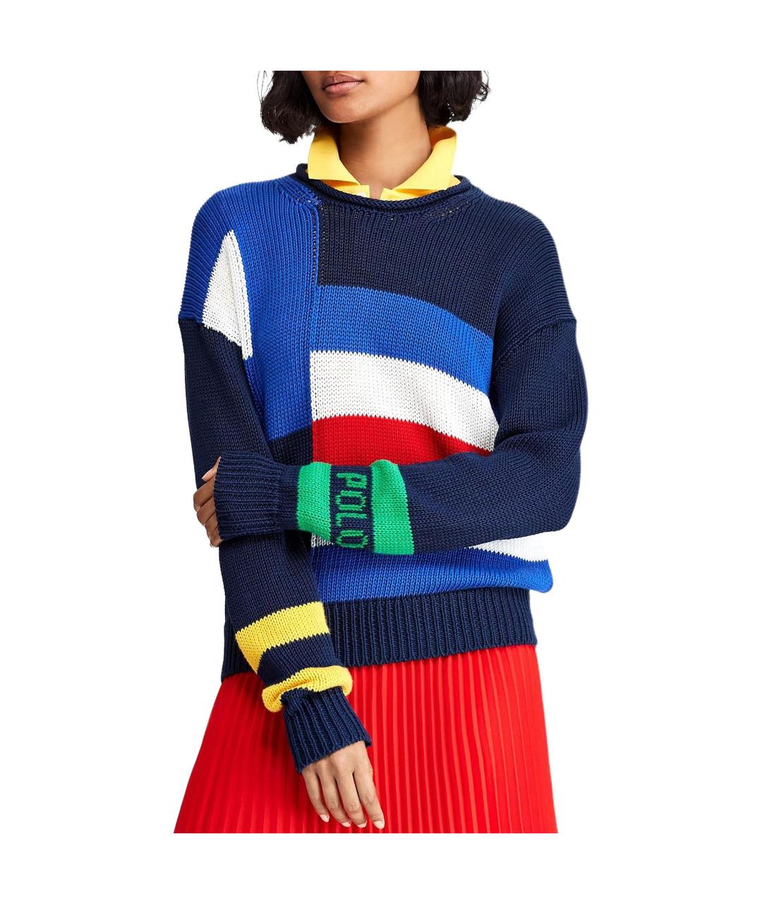 POLO RALPH LAUREN Синий джемпер / свитер, фото 2