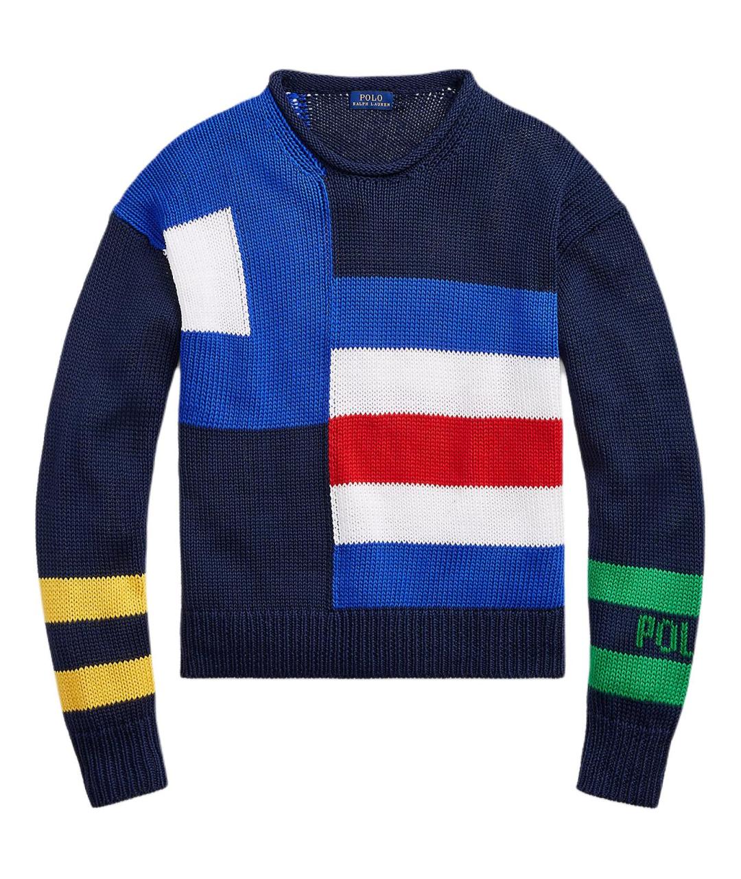 POLO RALPH LAUREN Синий джемпер / свитер, фото 1