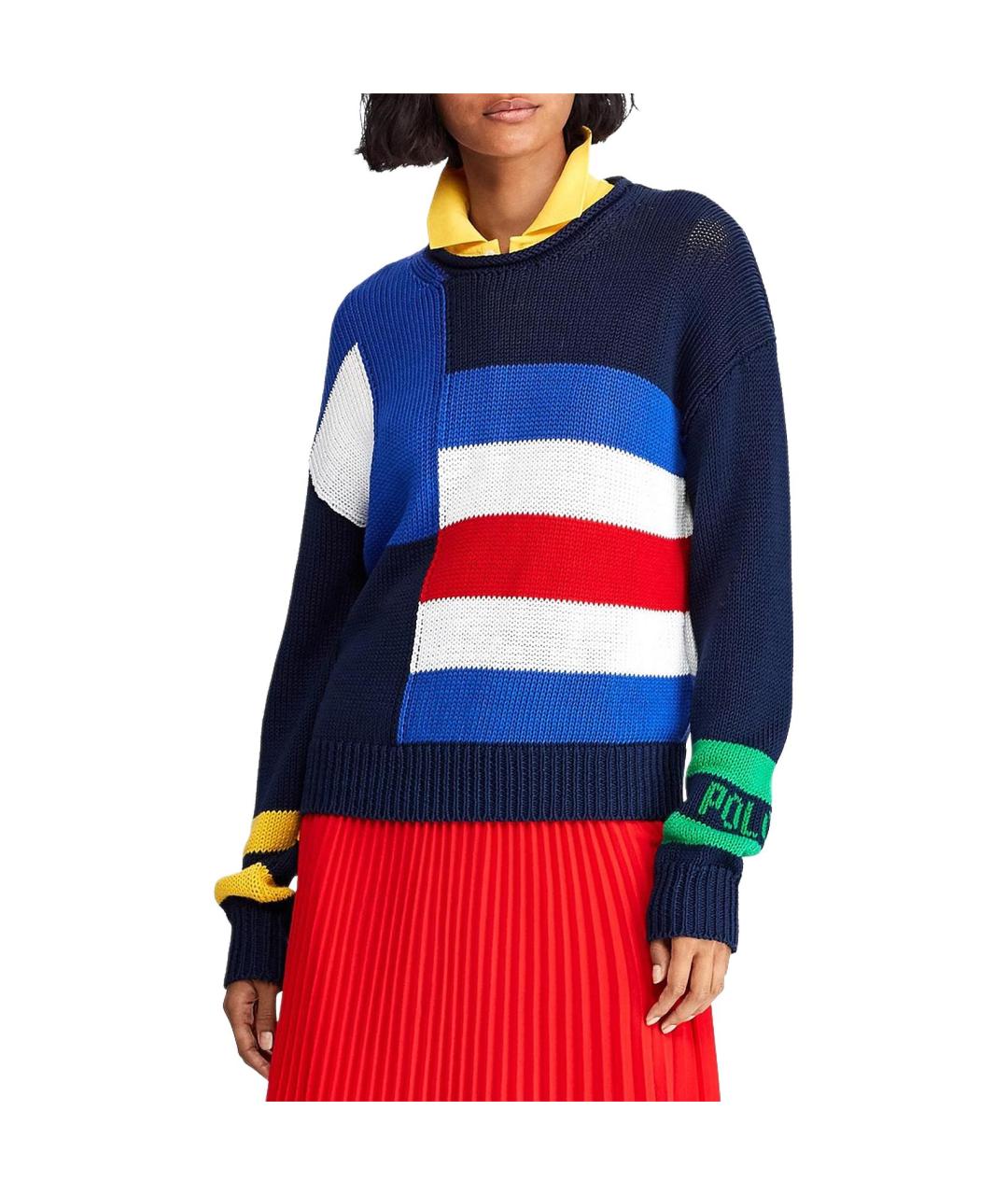 POLO RALPH LAUREN Синий джемпер / свитер, фото 4