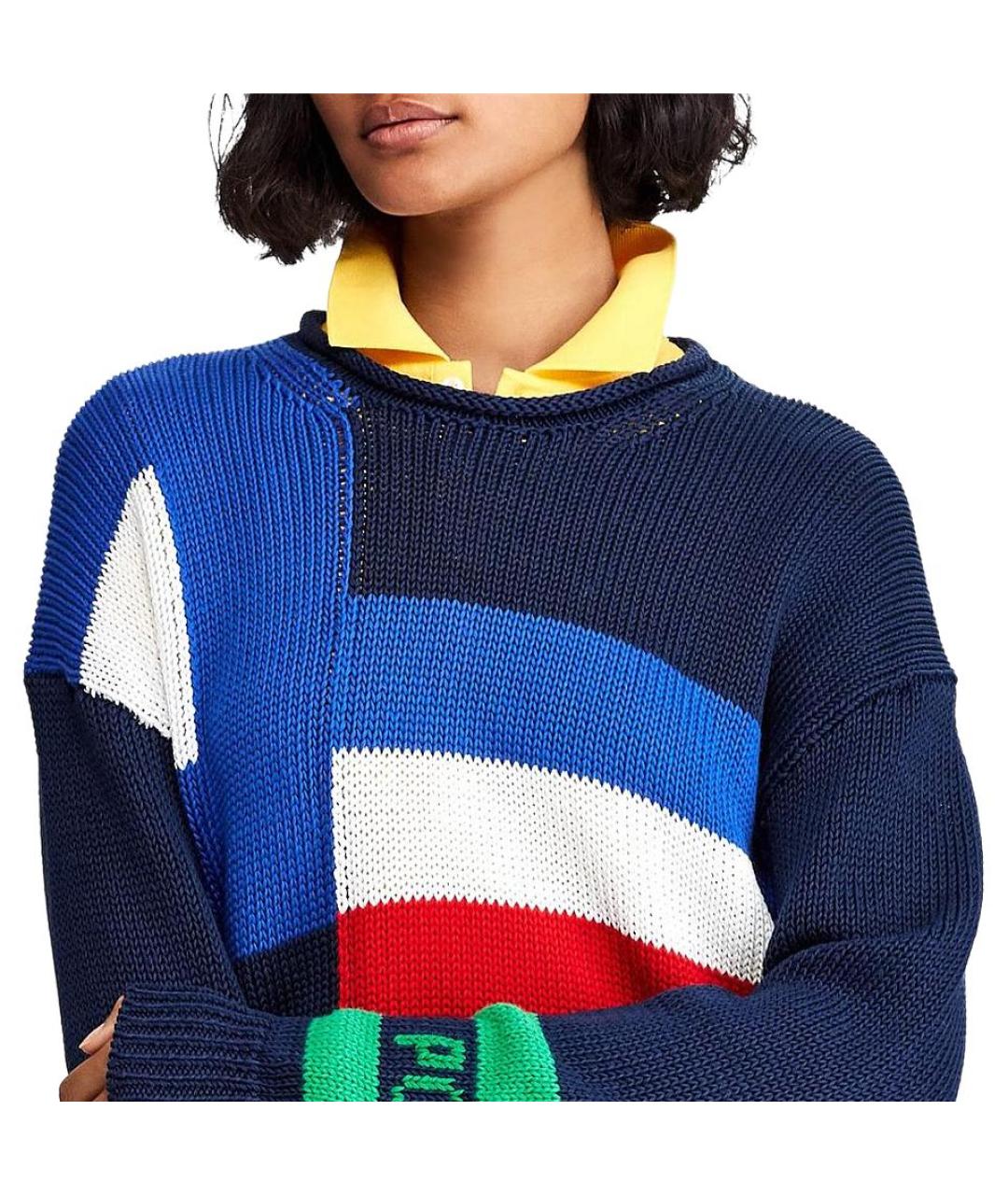 POLO RALPH LAUREN Синий джемпер / свитер, фото 5