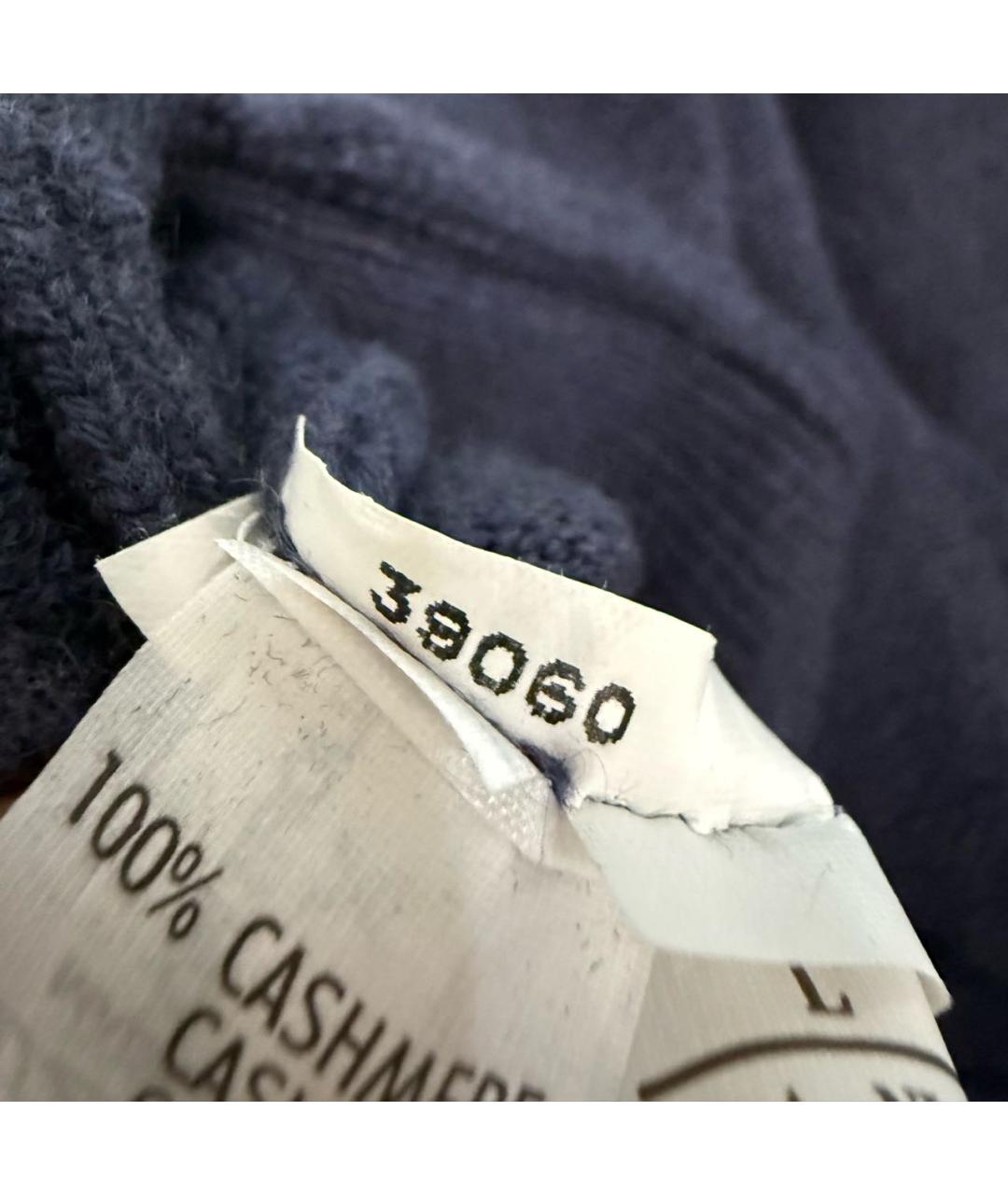 BRUNELLO CUCINELLI Синий кашемировый кардиган, фото 6