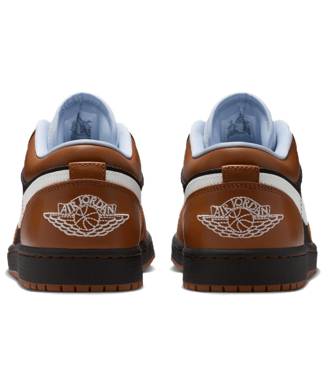 JORDAN Коричневые высокие кроссовки / кеды, фото 5