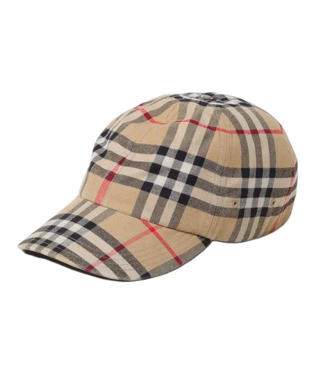 BURBERRY Мульти хлопковая кепка, фото 2