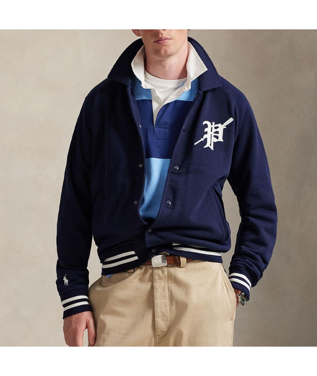 POLO RALPH LAUREN Темно-синяя куртка, фото 2