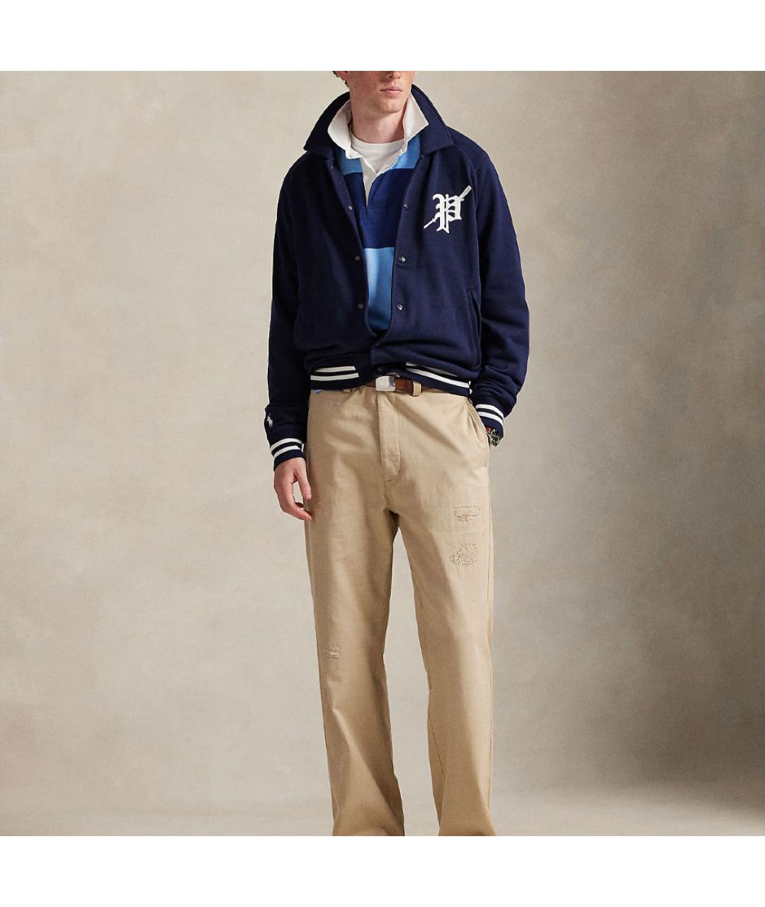 POLO RALPH LAUREN Темно-синяя куртка, фото 4