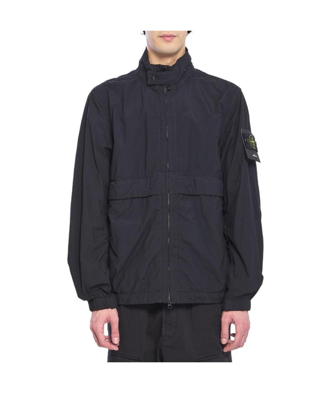 STONE ISLAND Черная куртка, фото 5