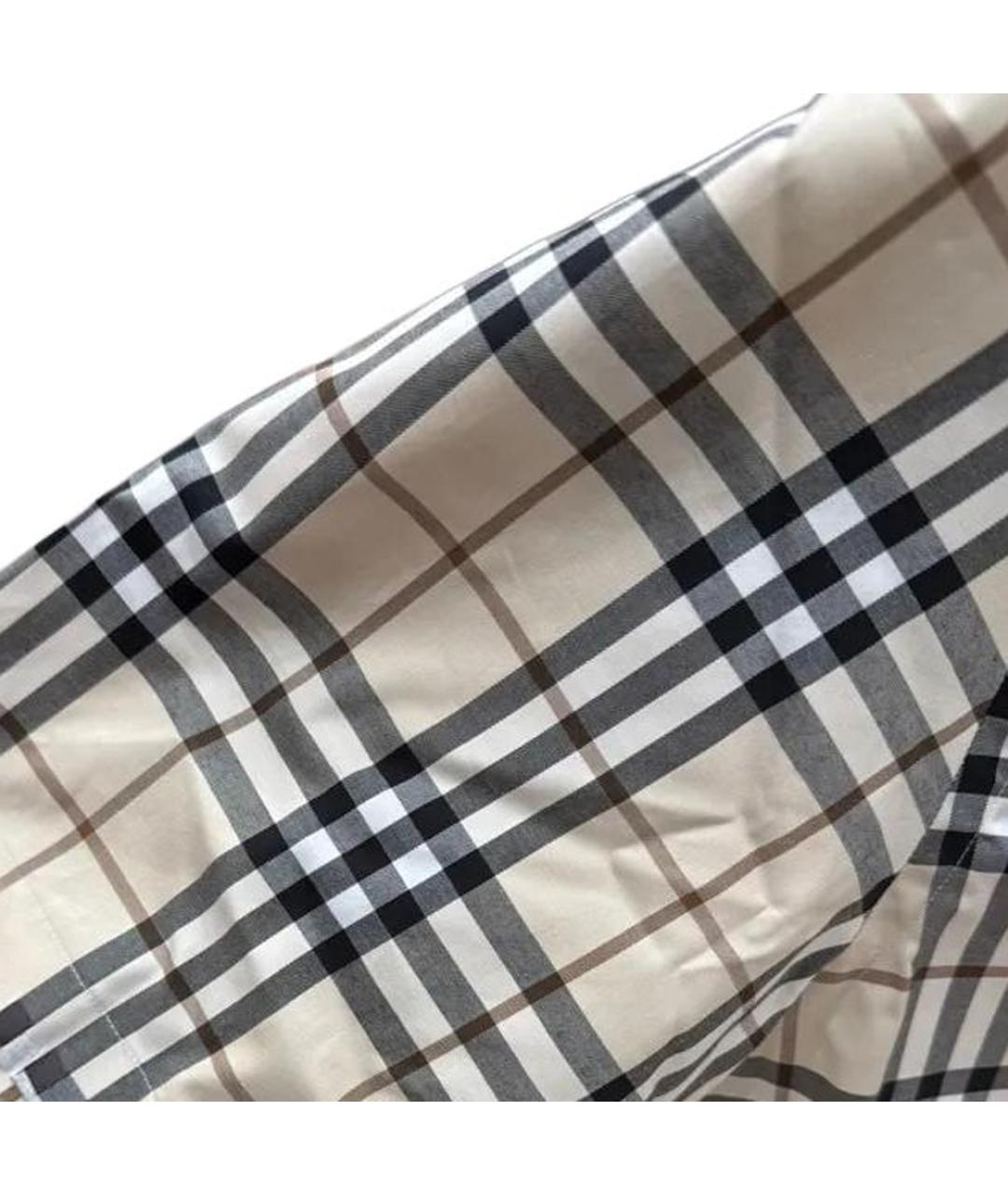 BURBERRY Бежевая классическая рубашка, фото 5