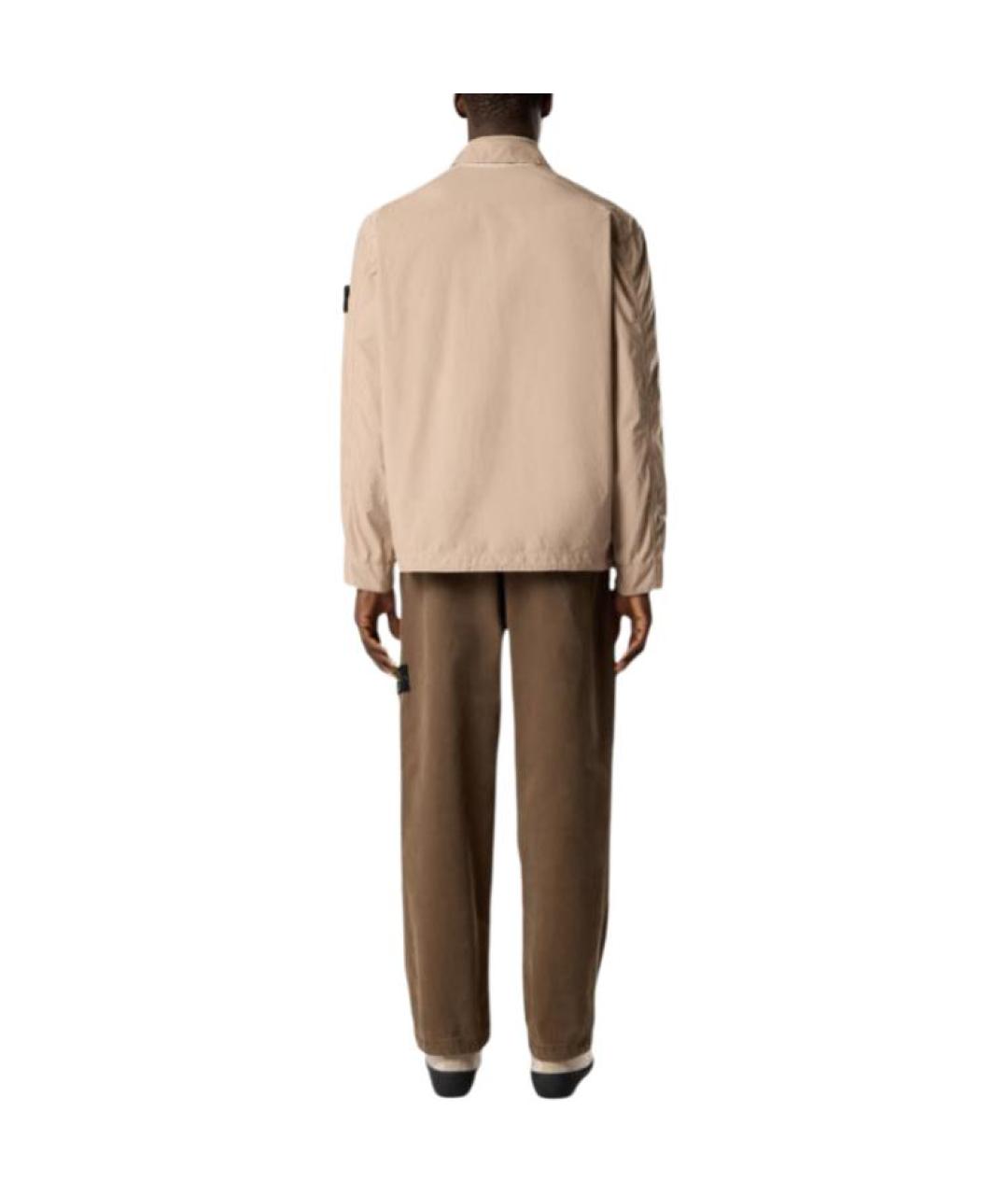 STONE ISLAND Бежевая куртка, фото 4