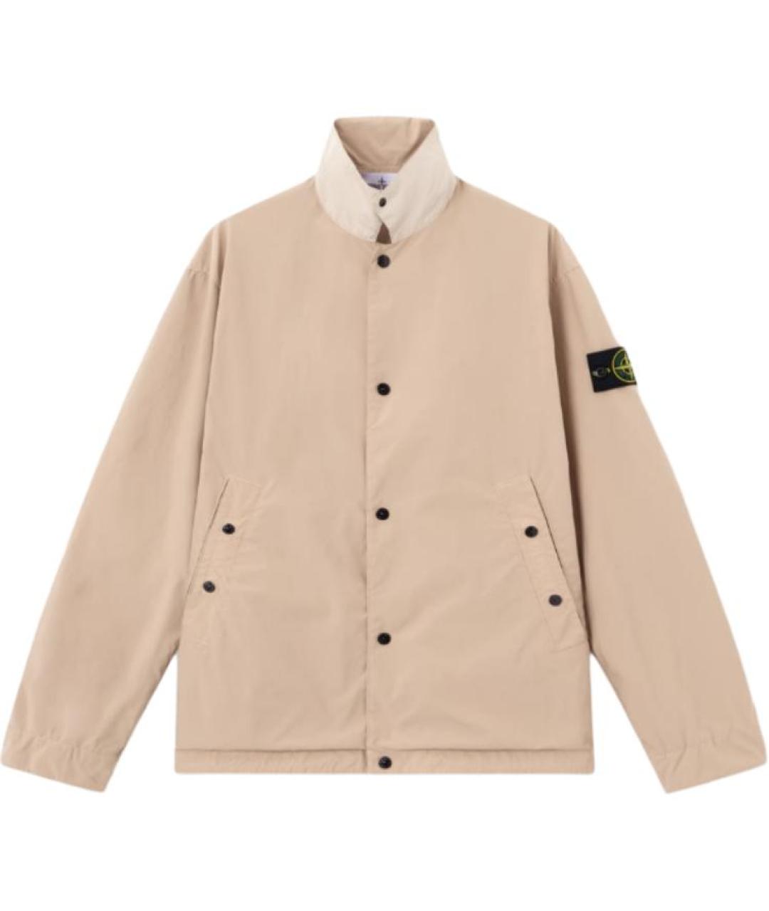 STONE ISLAND Бежевая куртка, фото 1
