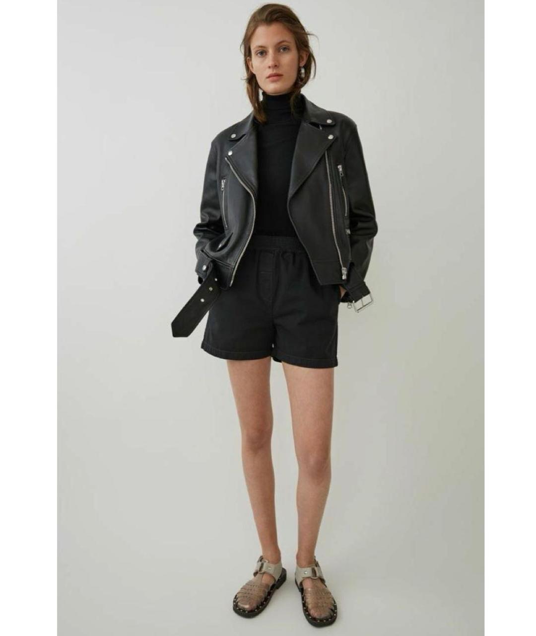 ACNE STUDIOS Серая кожаная куртка, фото 6