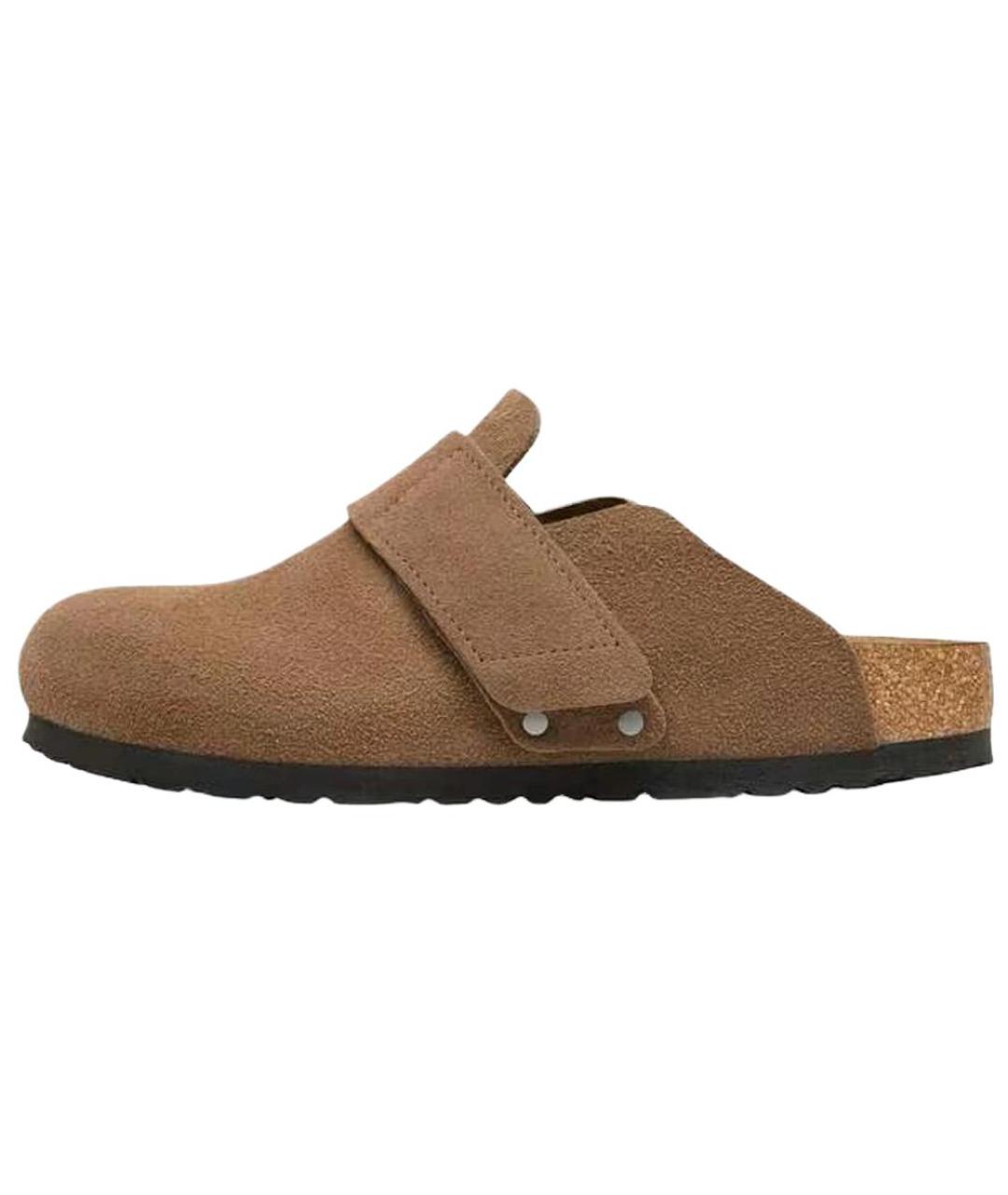 BIRKENSTOCK Коричневые сабо, фото 2