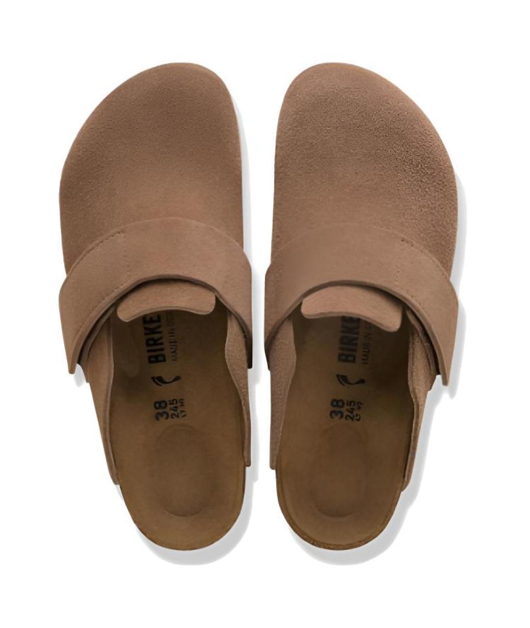 BIRKENSTOCK Коричневые сабо, фото 3