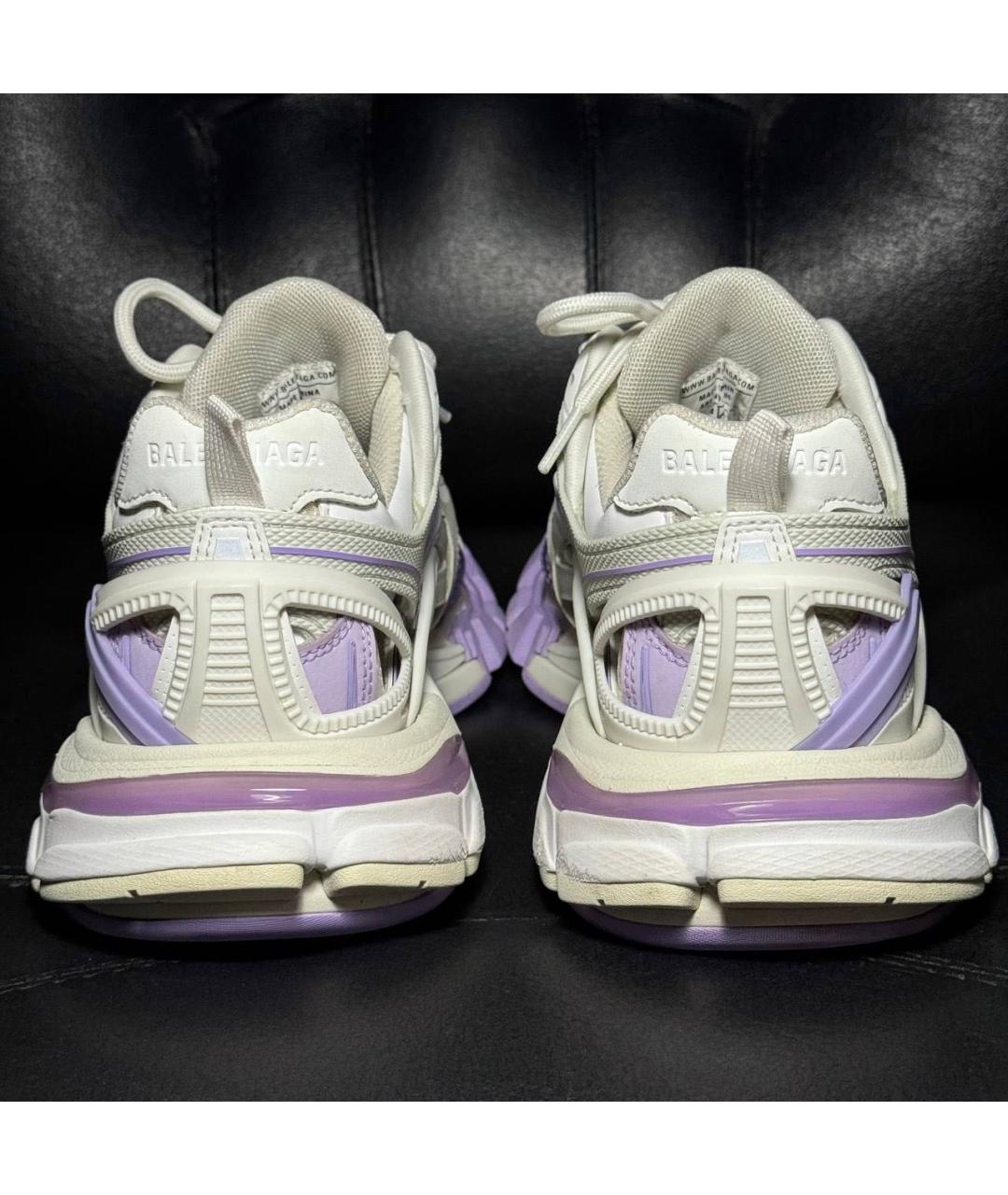 BALENCIAGA Белые текстильные кроссовки, фото 2