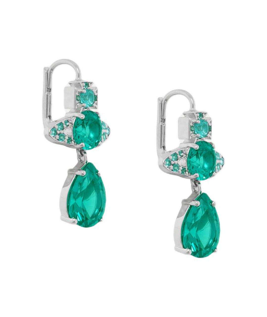 VIVIENNE WESTWOOD Серебряные латунные серьги, фото 3