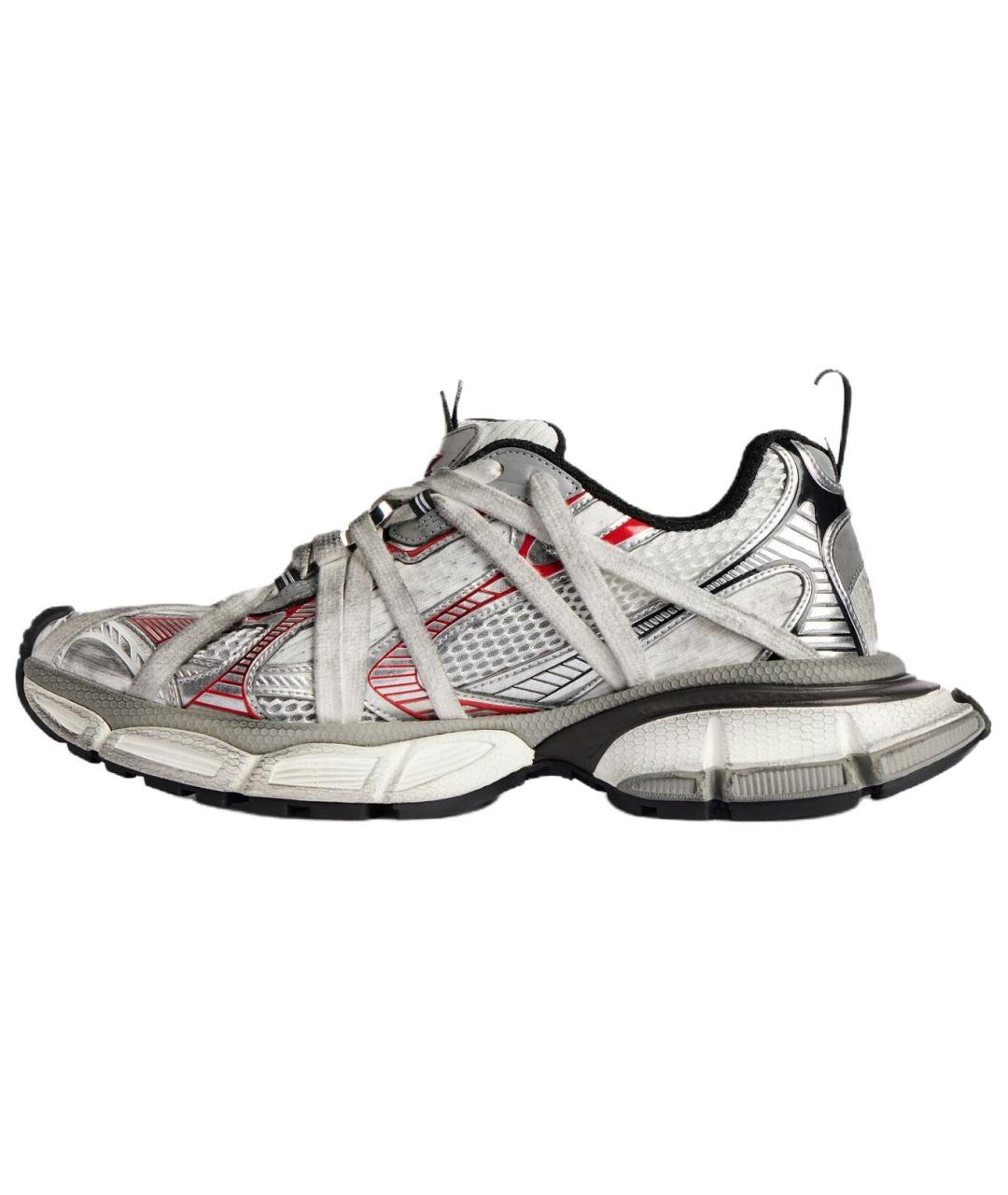 BALENCIAGA Серые низкие кроссовки / кеды, фото 7