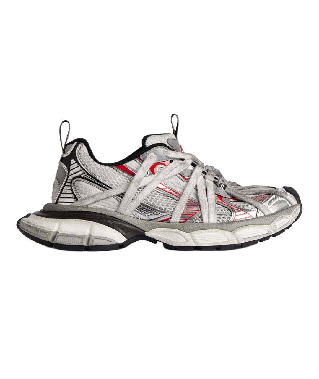 BALENCIAGA Серые низкие кроссовки / кеды, фото 2