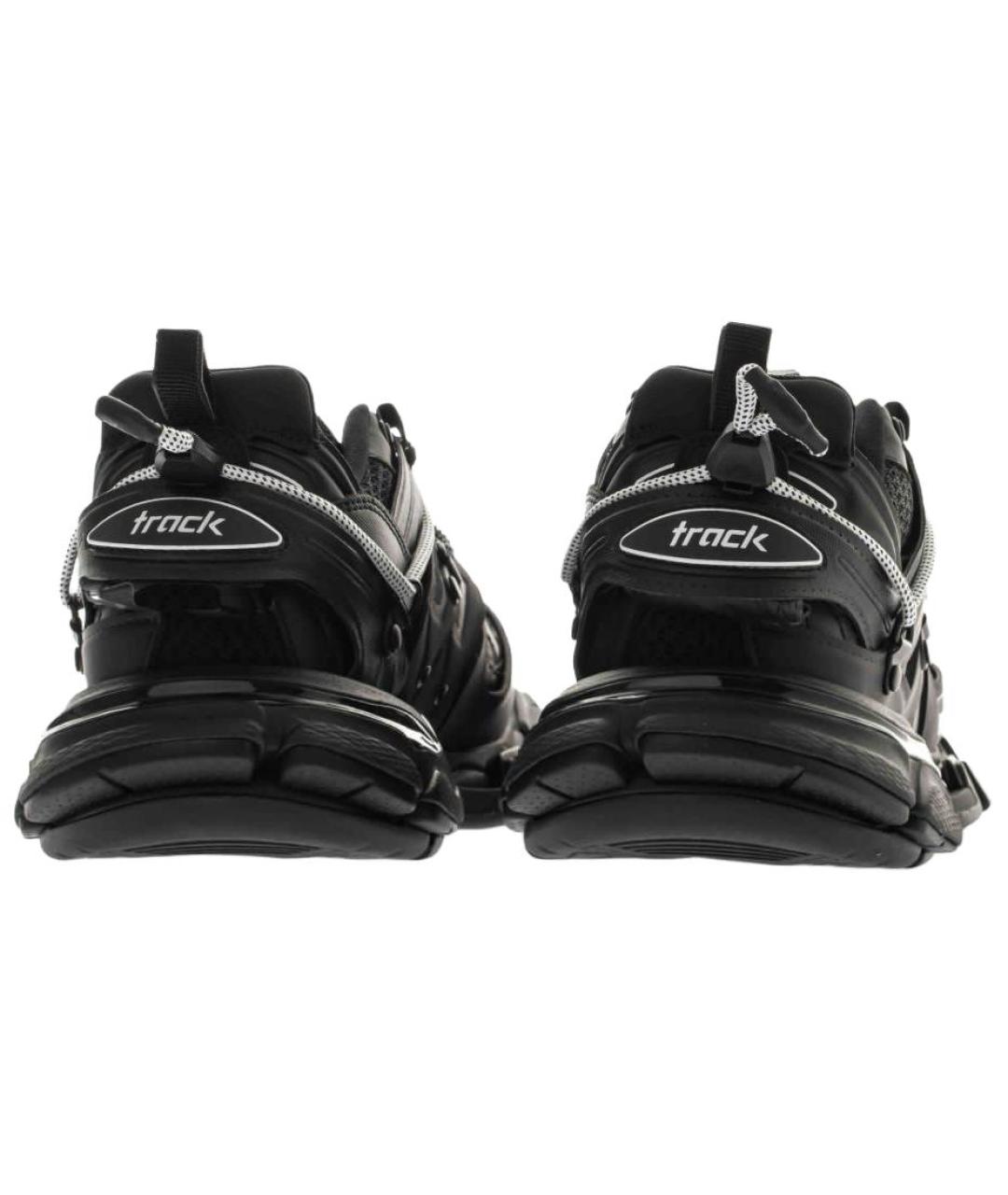 BALENCIAGA Черные низкие кроссовки / кеды, фото 4