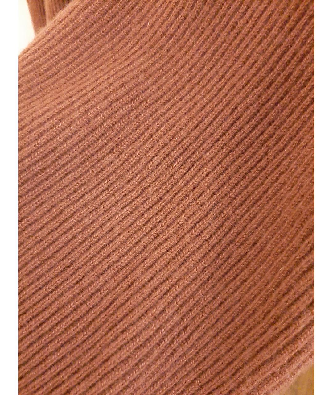 PIACENZA CASHMERE Коричневый кашемировый джемпер / свитер, фото 4