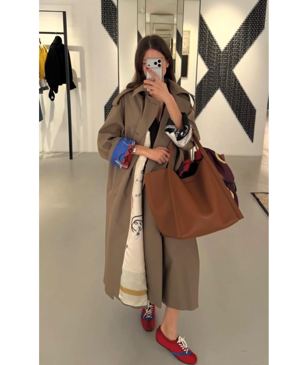 CELINE Бежевый тренч/плащ, фото 4