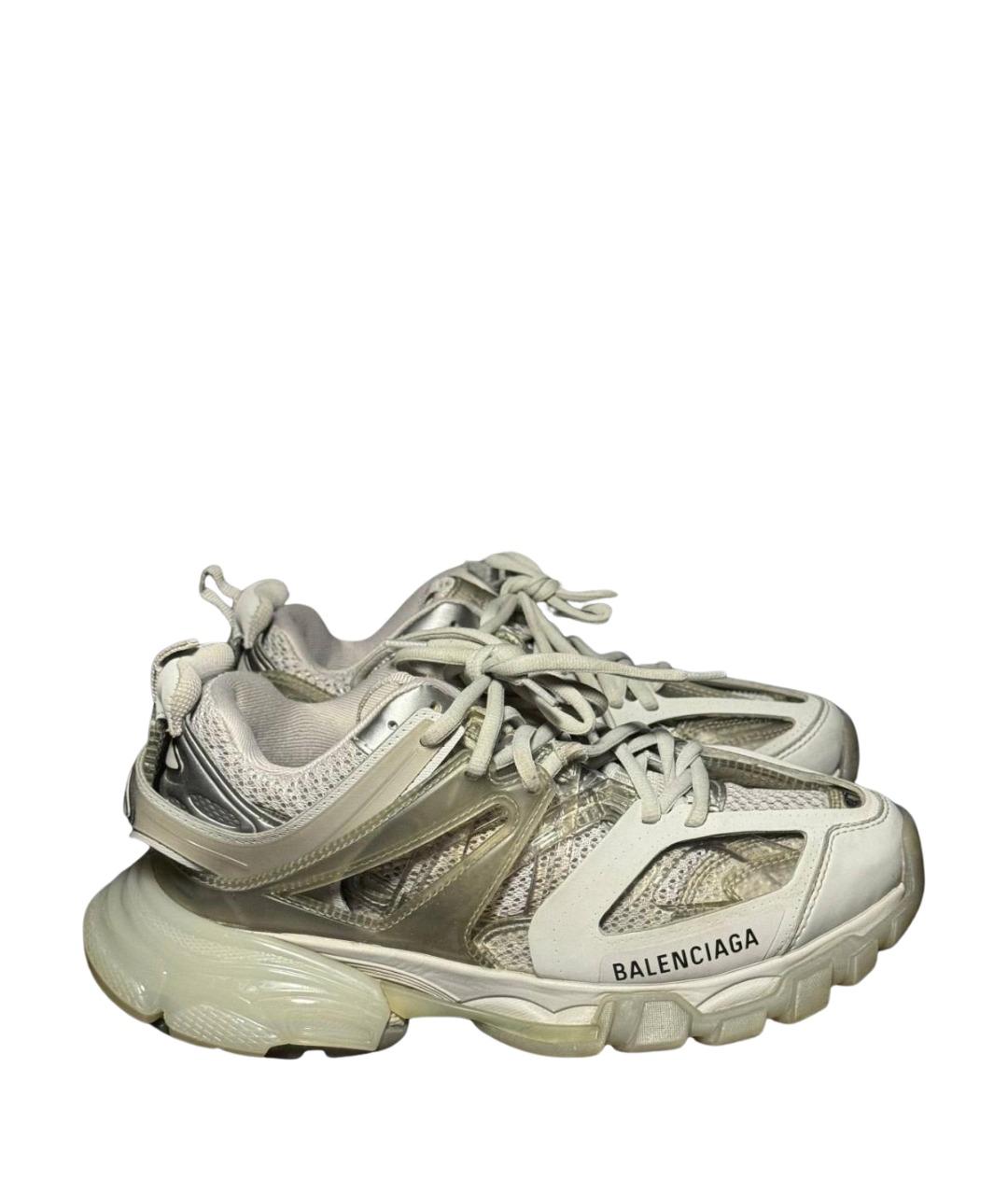 BALENCIAGA Серые текстильные кроссовки, фото 1