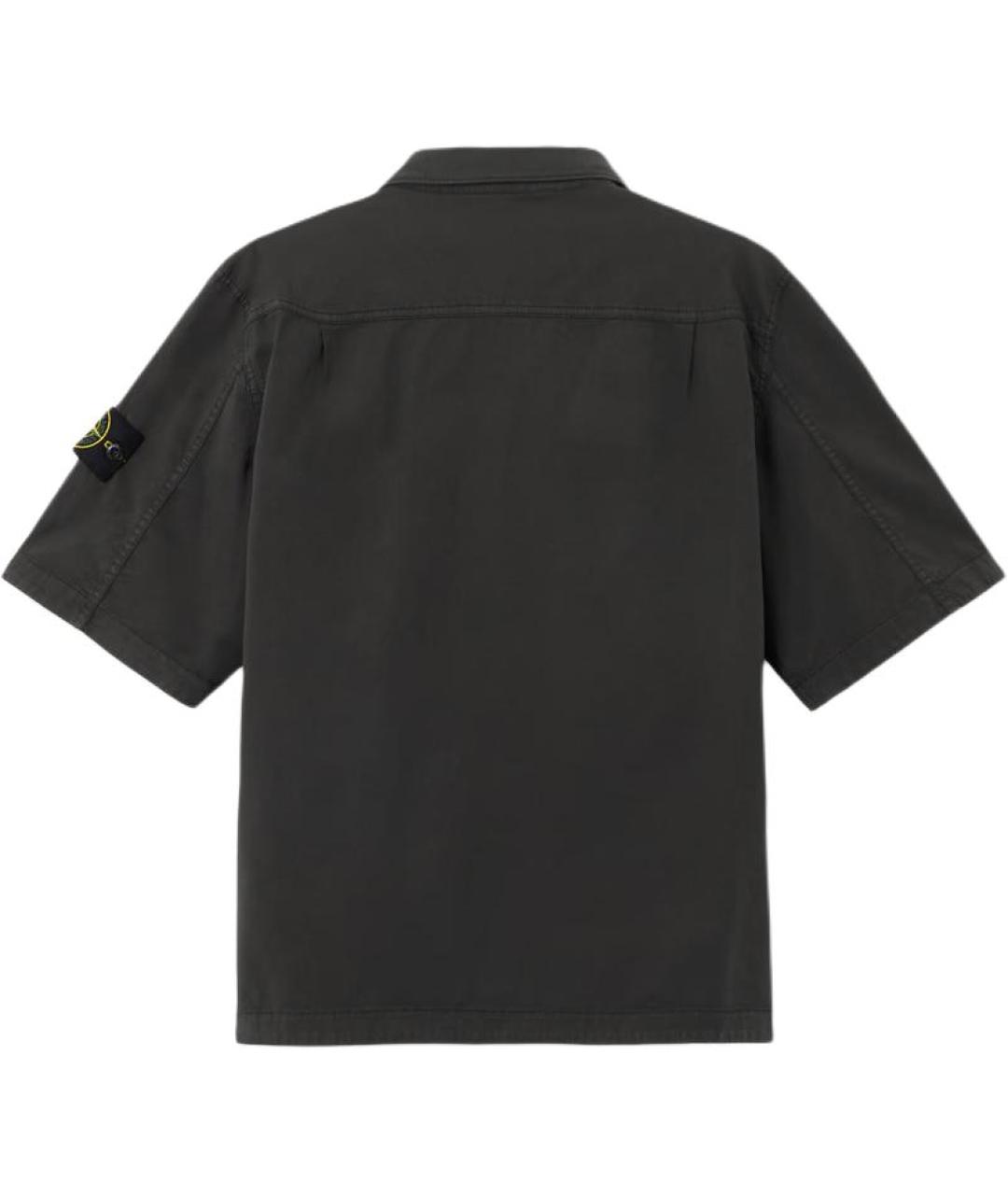 STONE ISLAND Серая классическая рубашка, фото 2
