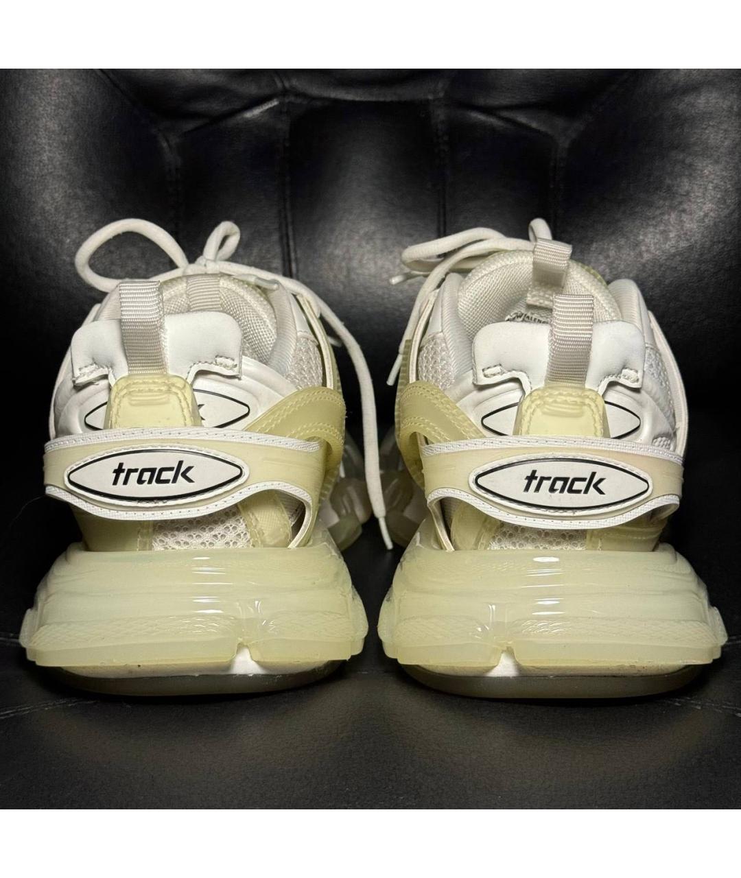 BALENCIAGA Серые текстильные низкие кроссовки / кеды, фото 2