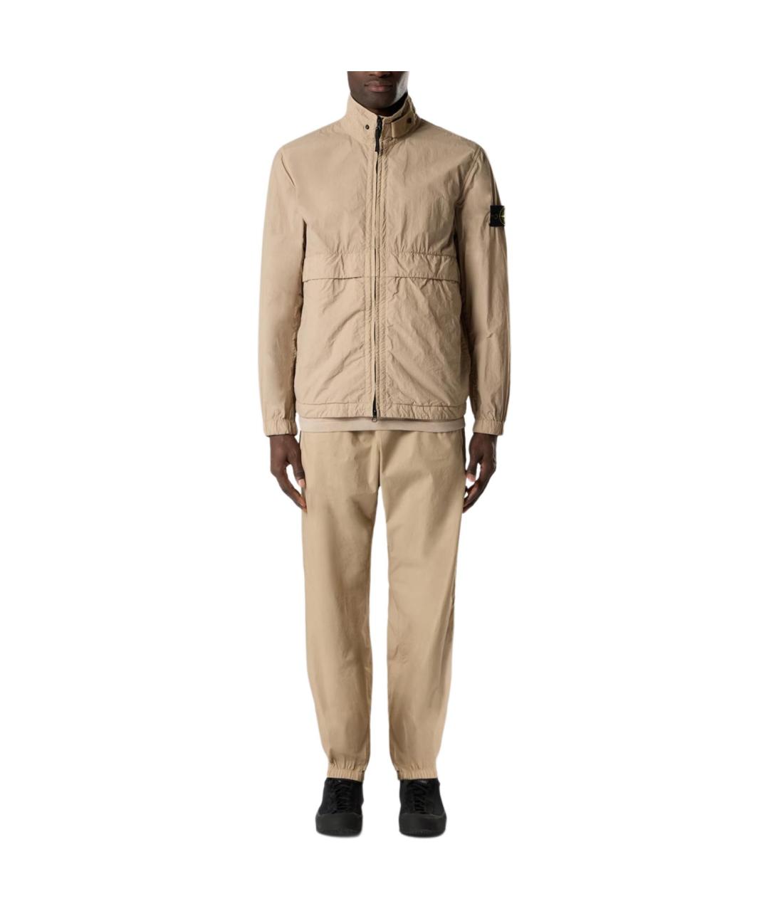 STONE ISLAND Бежевая куртка, фото 3