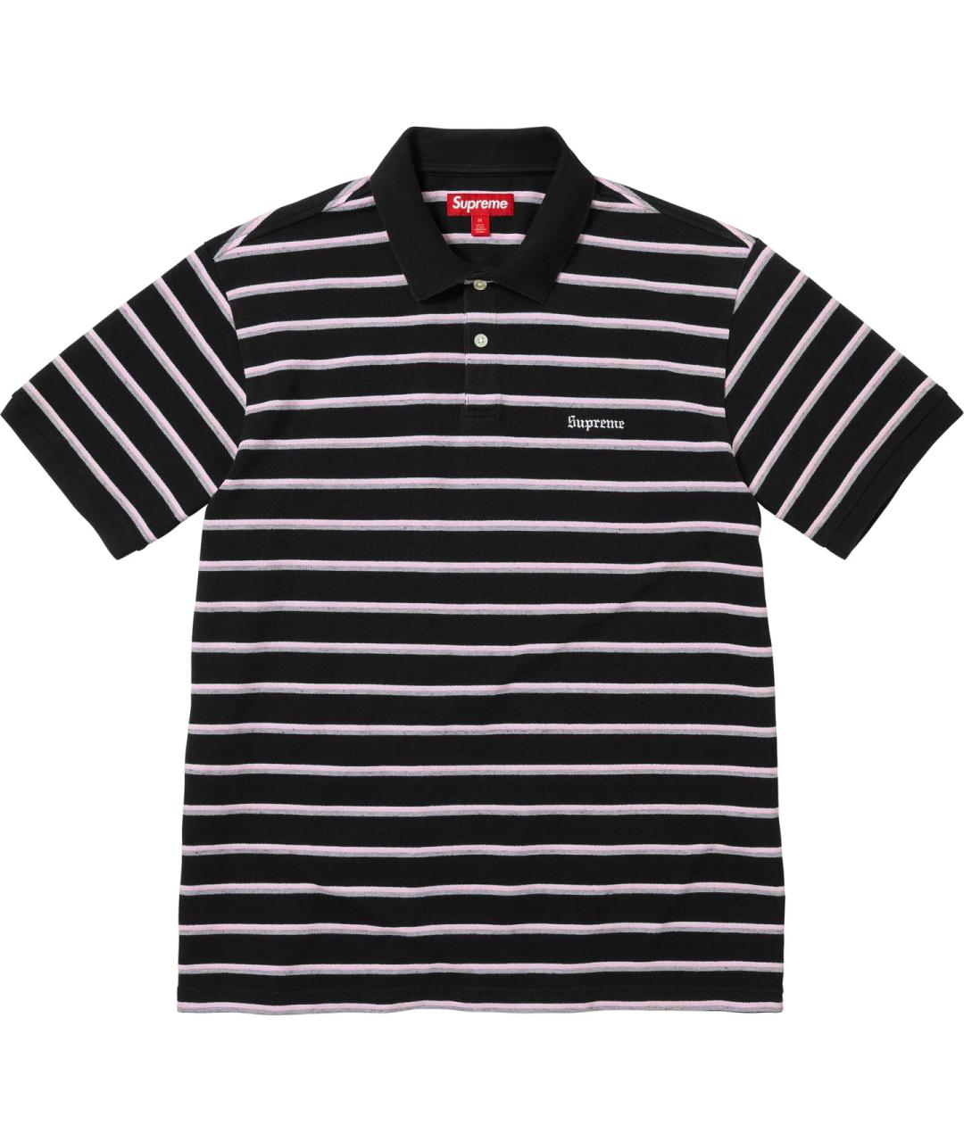 SUPREME Черная футболка, фото 1