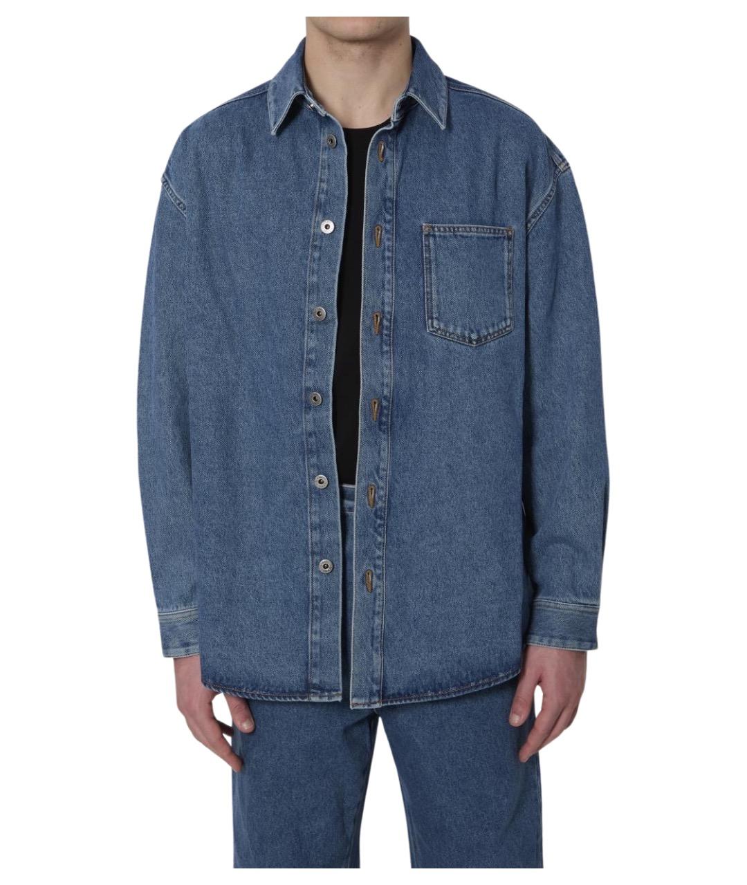 LOEWE Синяя хлопковая куртка, фото 1