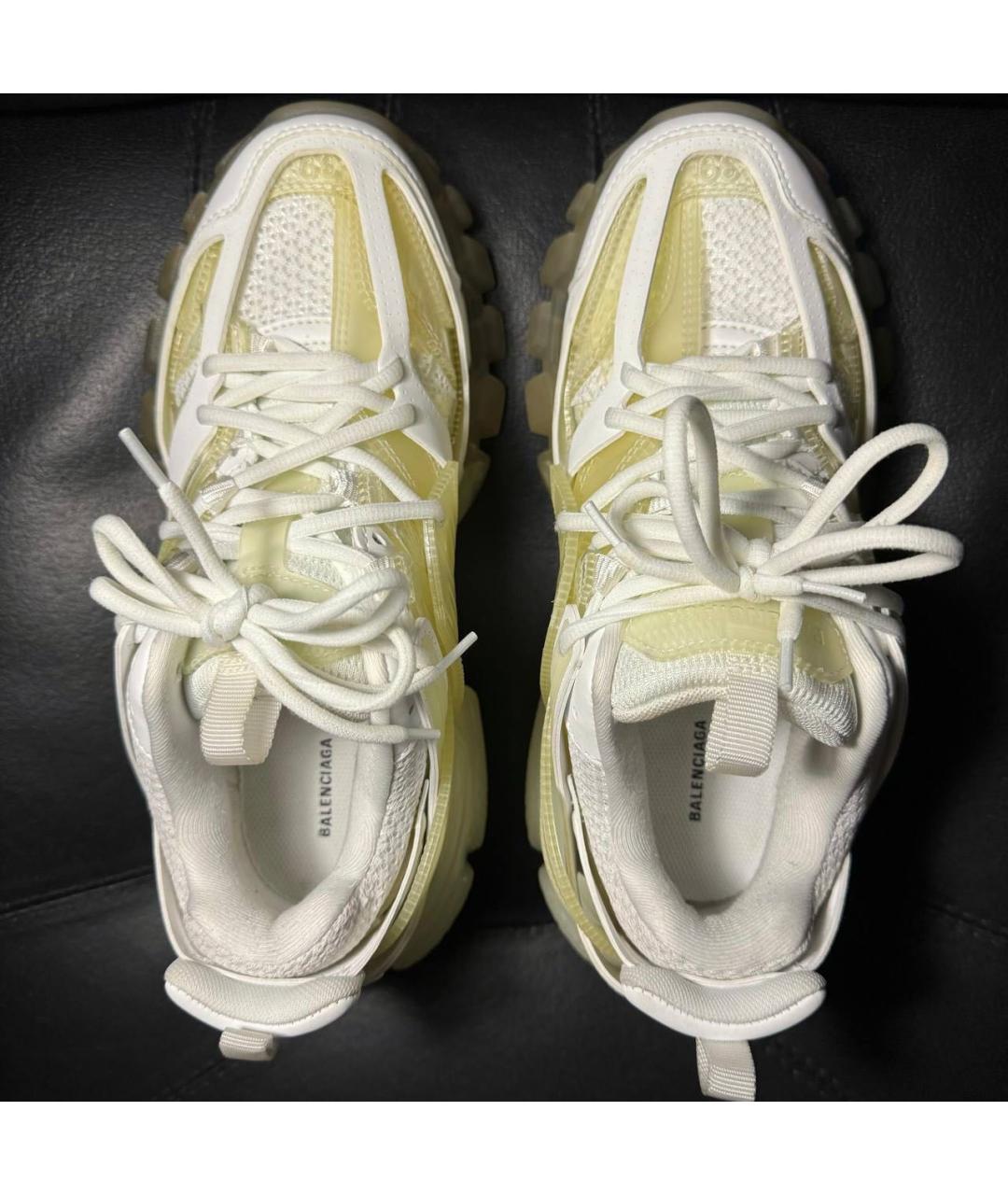 ADIDAS X RAF SIMONS Бежевые текстильные высокие кроссовки / кеды, фото 8