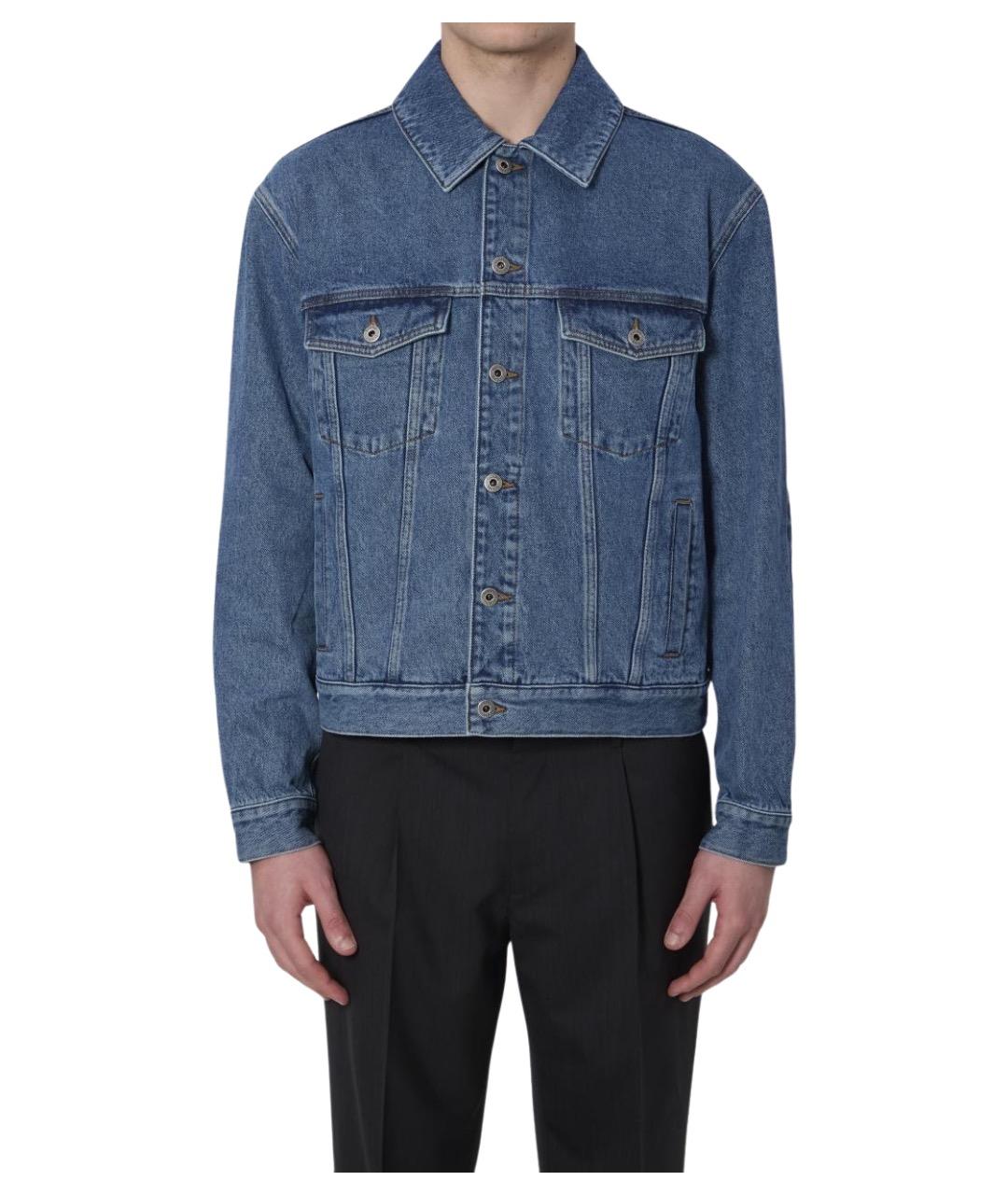 LOEWE Синяя хлопковая куртка, фото 1