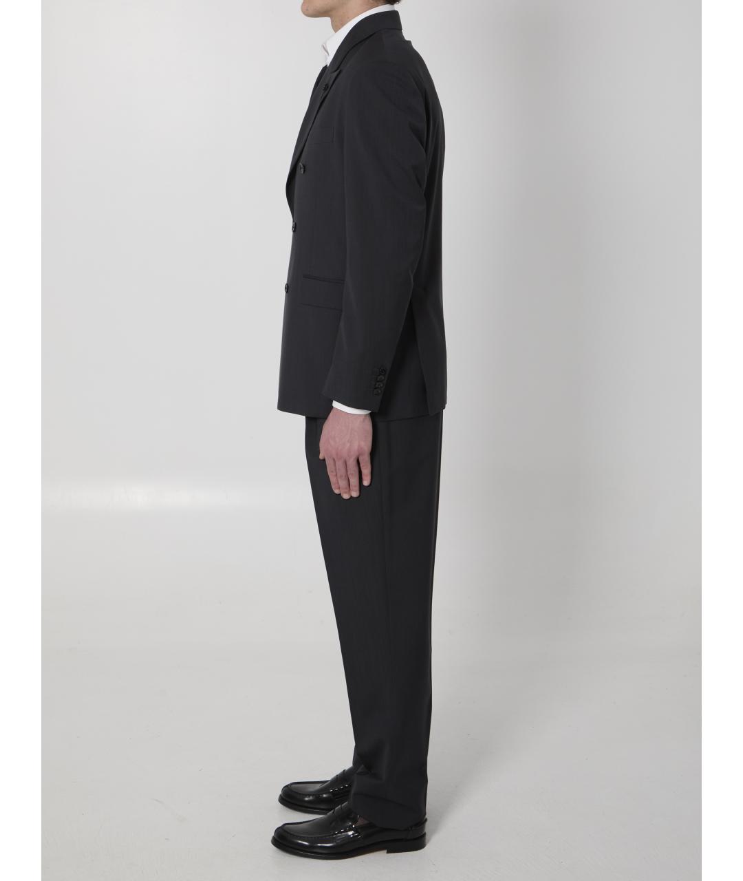 LARDINI Серый классический костюм, фото 3