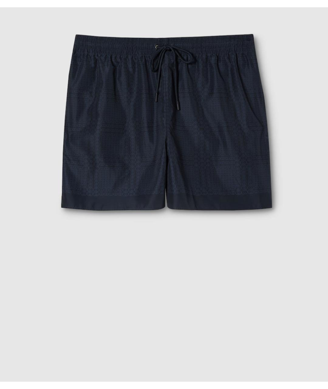 GUCCI Синие полиэстеровые плавки, фото 6