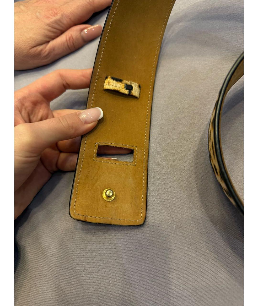 ROBERTO CAVALLI Кожаный ремень, фото 4