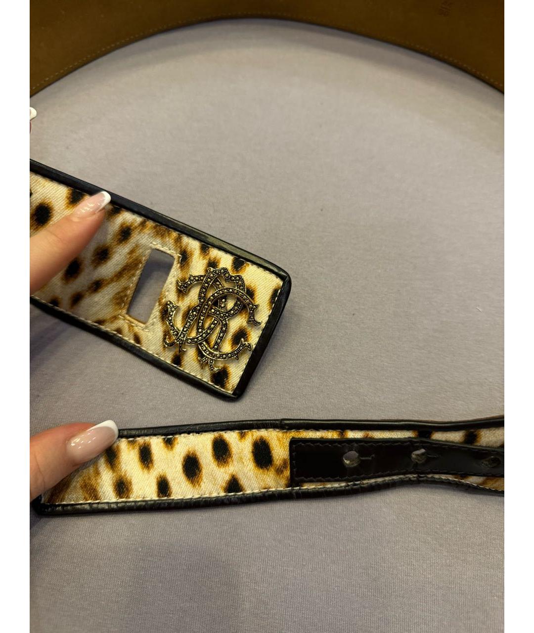 ROBERTO CAVALLI Кожаный ремень, фото 2