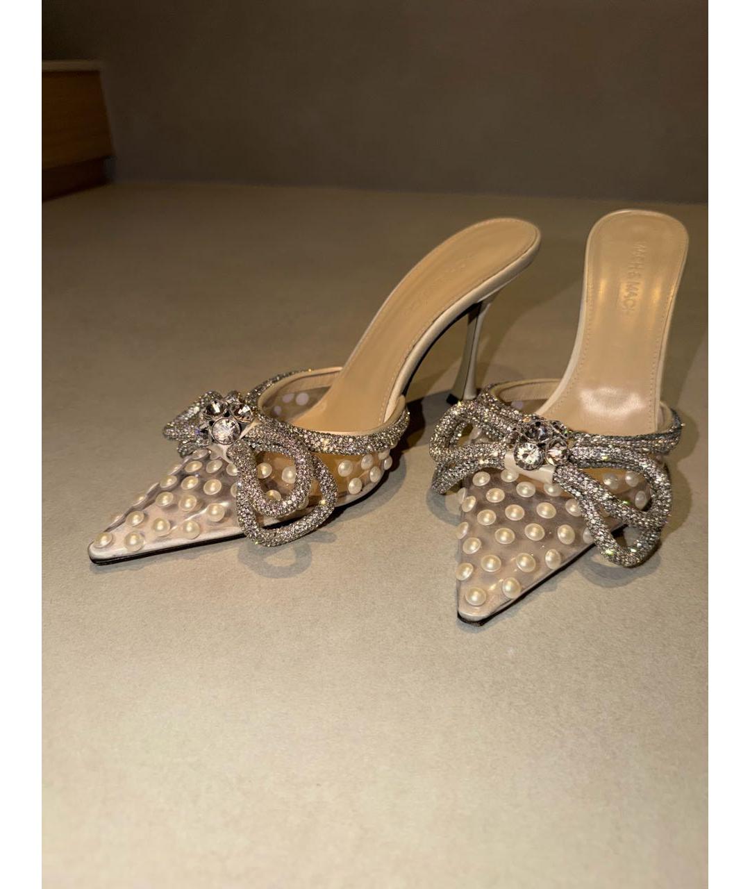 MACH&MACH Белые мюли, фото 6