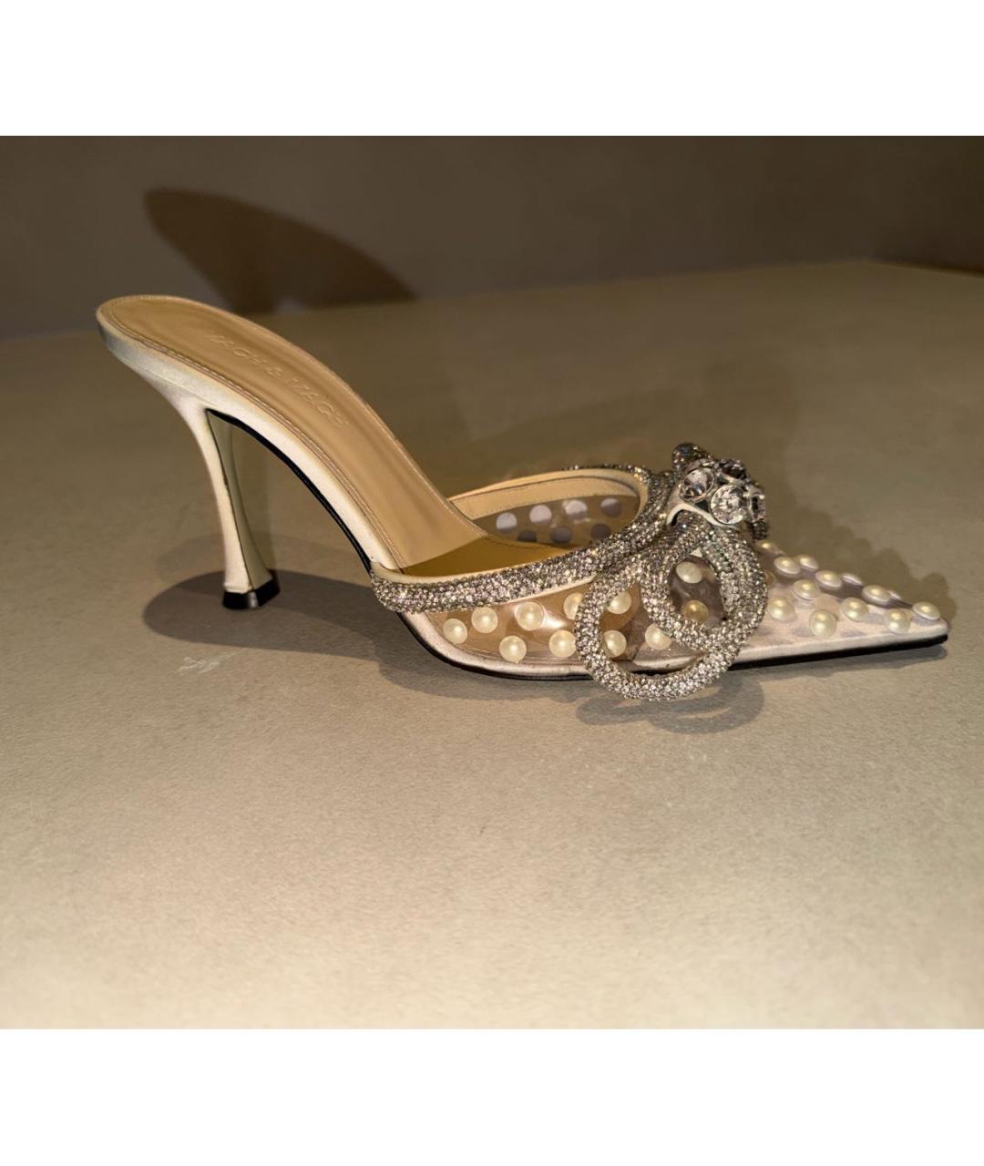 MACH&MACH Белые мюли, фото 9