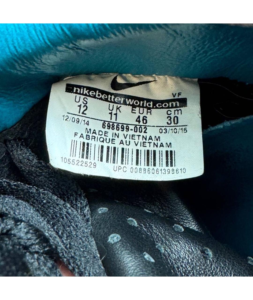 ACRONYM® Черные текстильные низкие кроссовки / кеды, фото 6