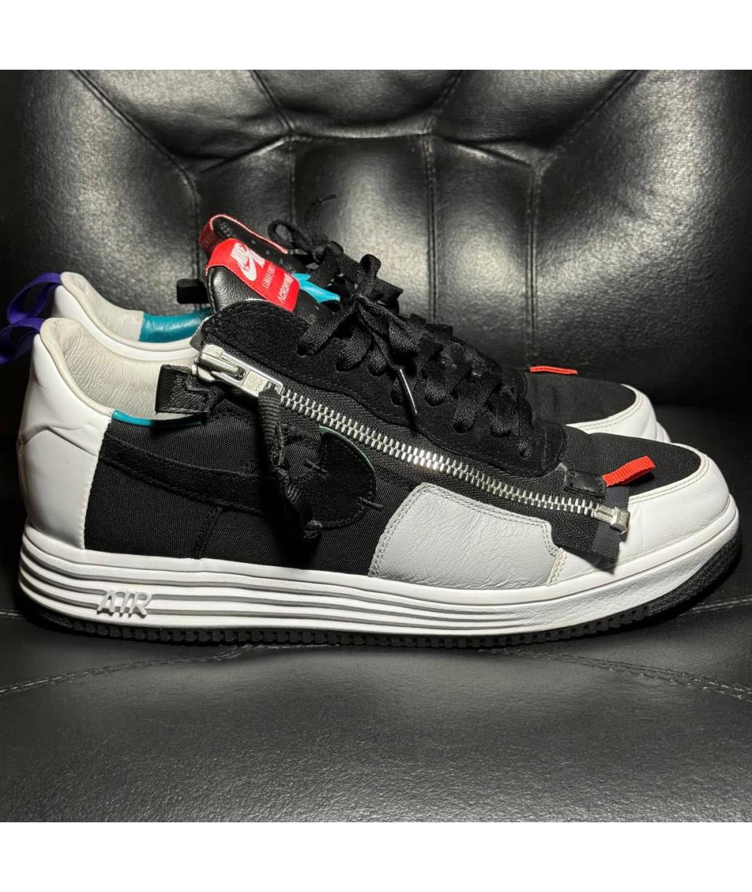 ACRONYM® Черные текстильные низкие кроссовки / кеды, фото 9